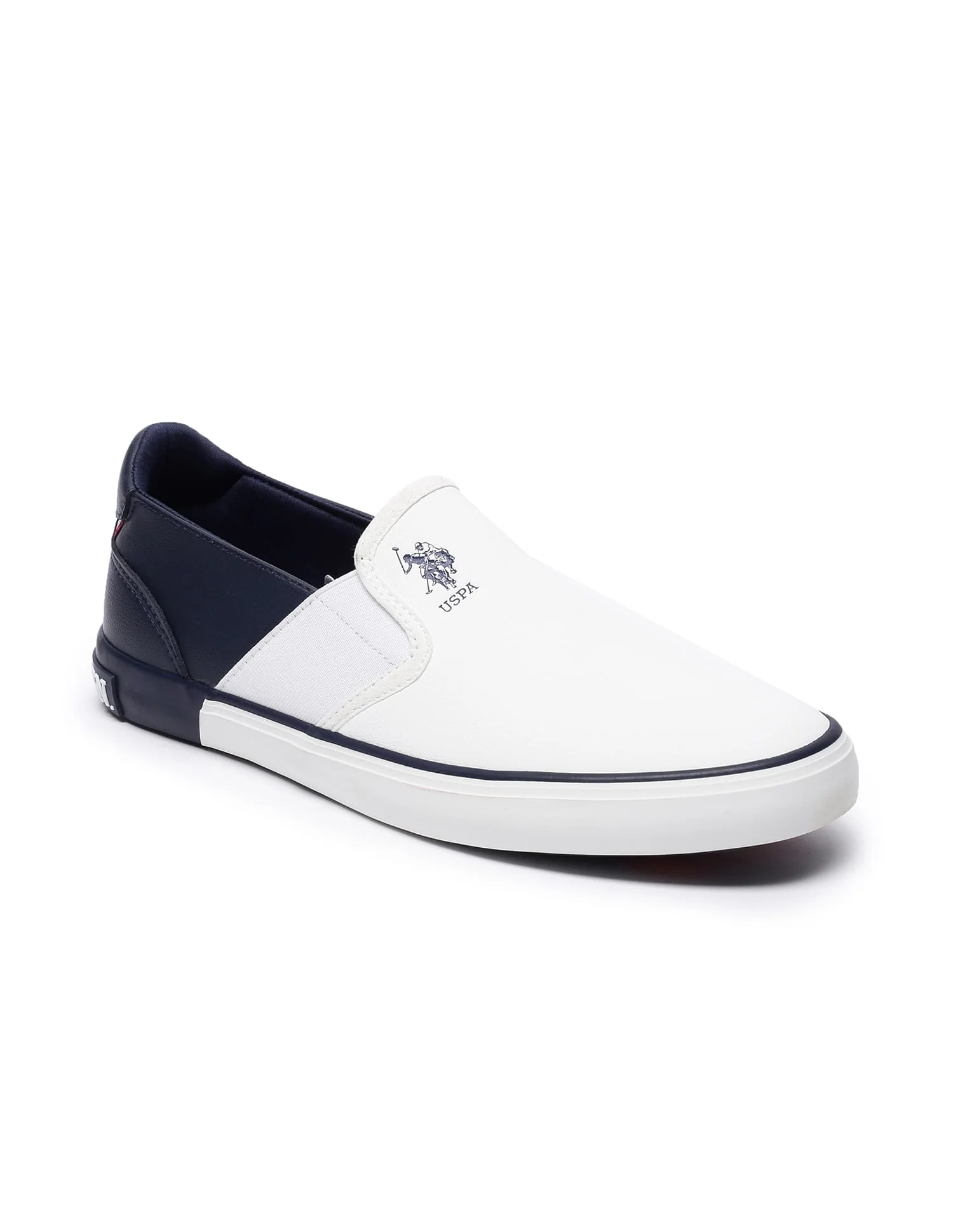Men Lanap Colour Block Slip On Shoes
