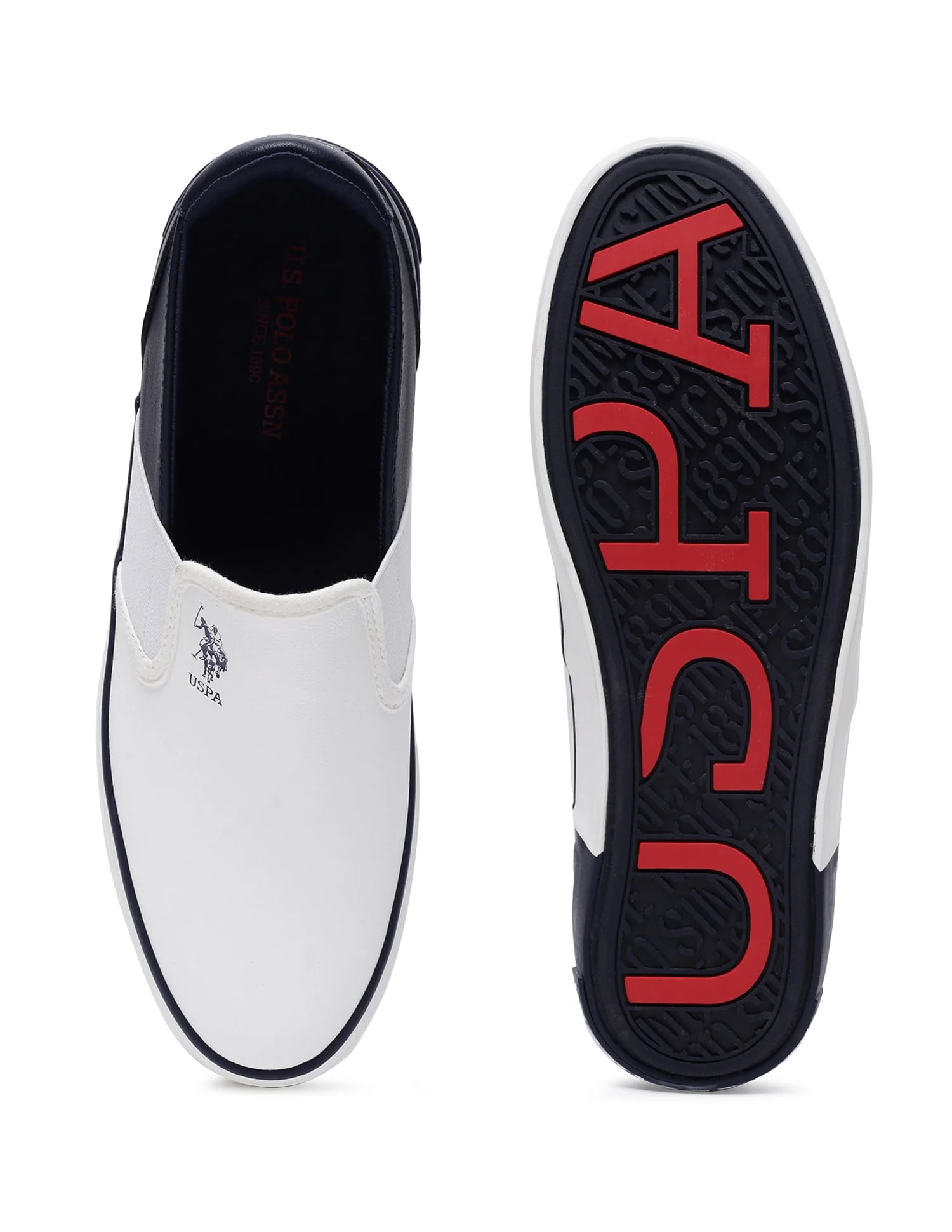 Men Lanap Colour Block Slip On Shoes - Image 5