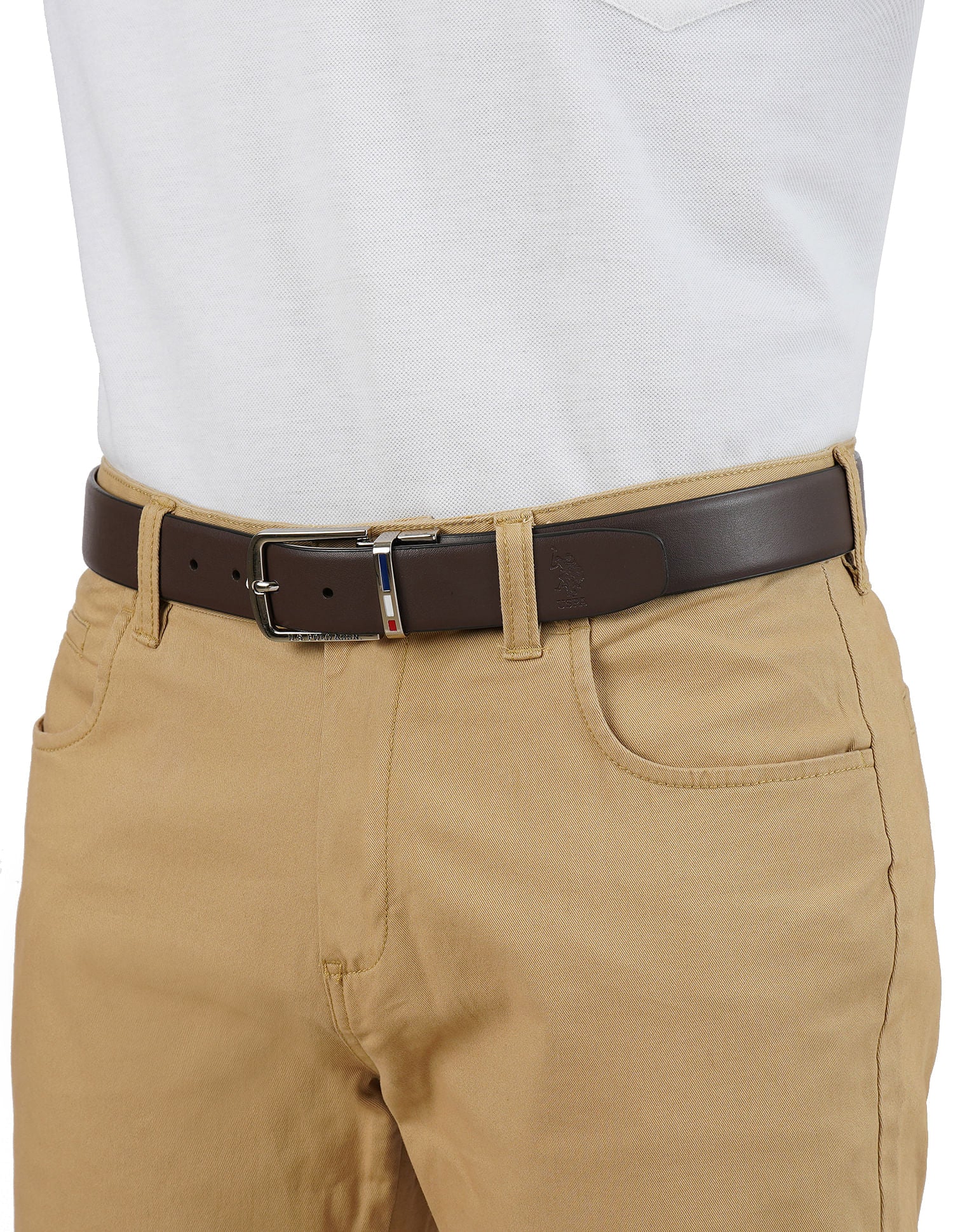 Leather Reversible Belt - Image 7