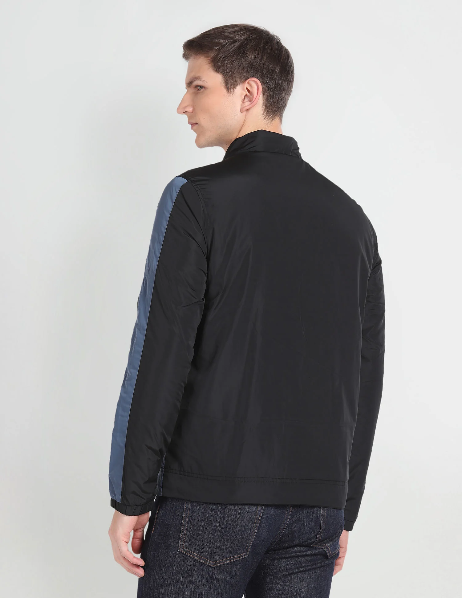 Lightweight Colour Block Jacket - Image 5