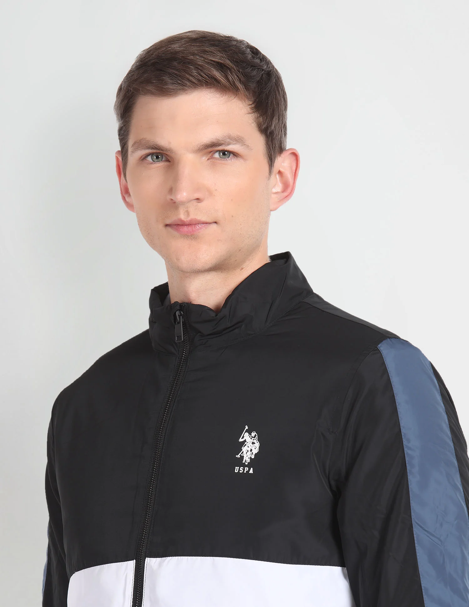 Lightweight Colour Block Jacket - Image 7