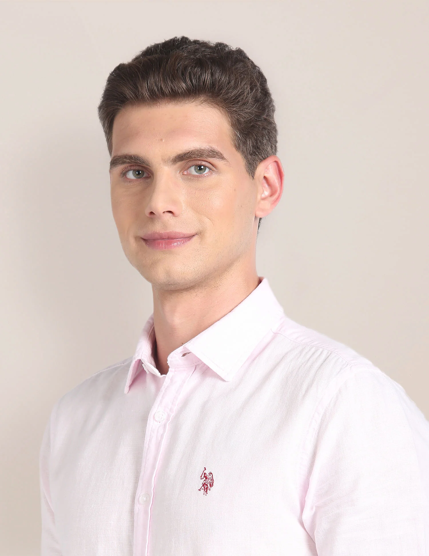Linen Tailored Fit Shirt - Image 7