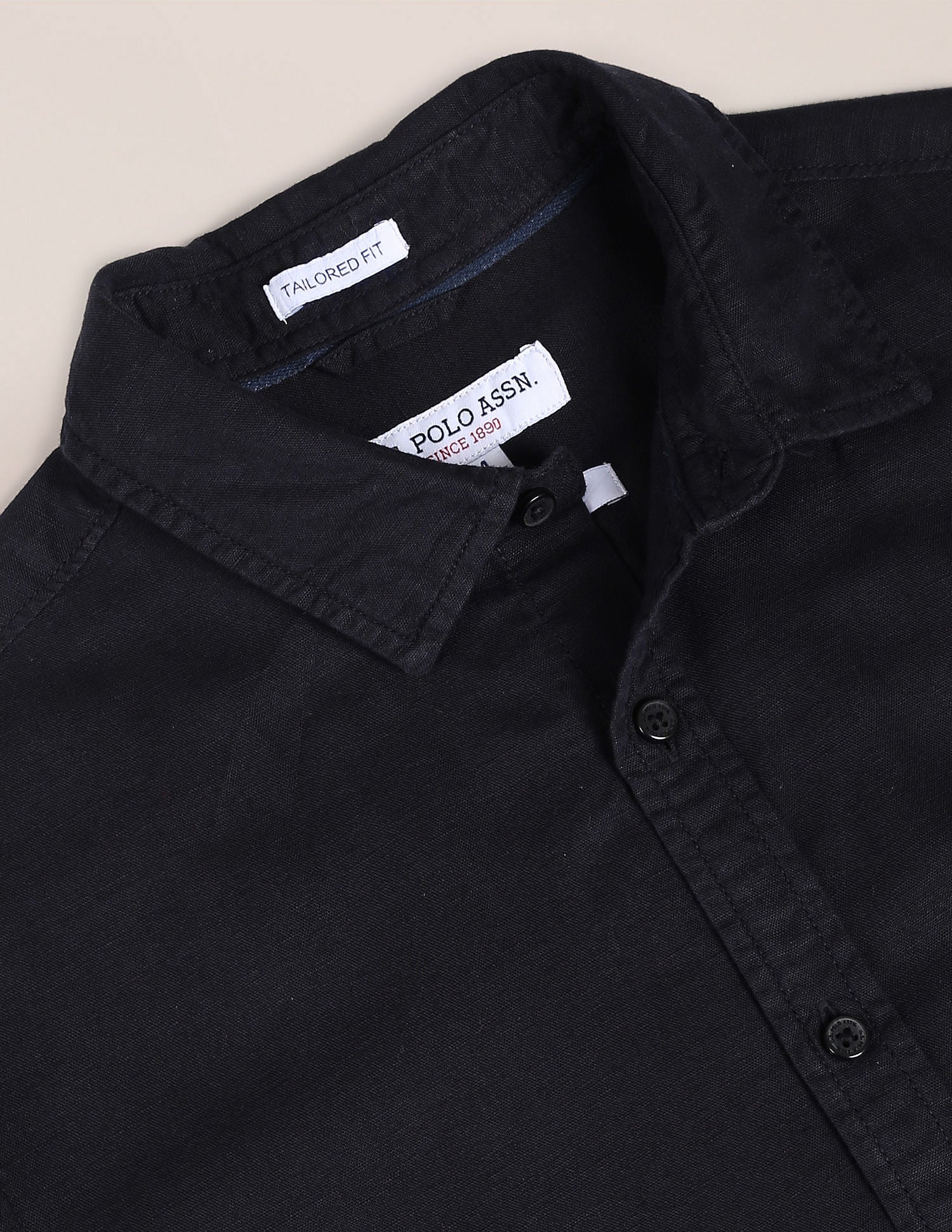 Linen Tailored Fit Shirt - Image 2