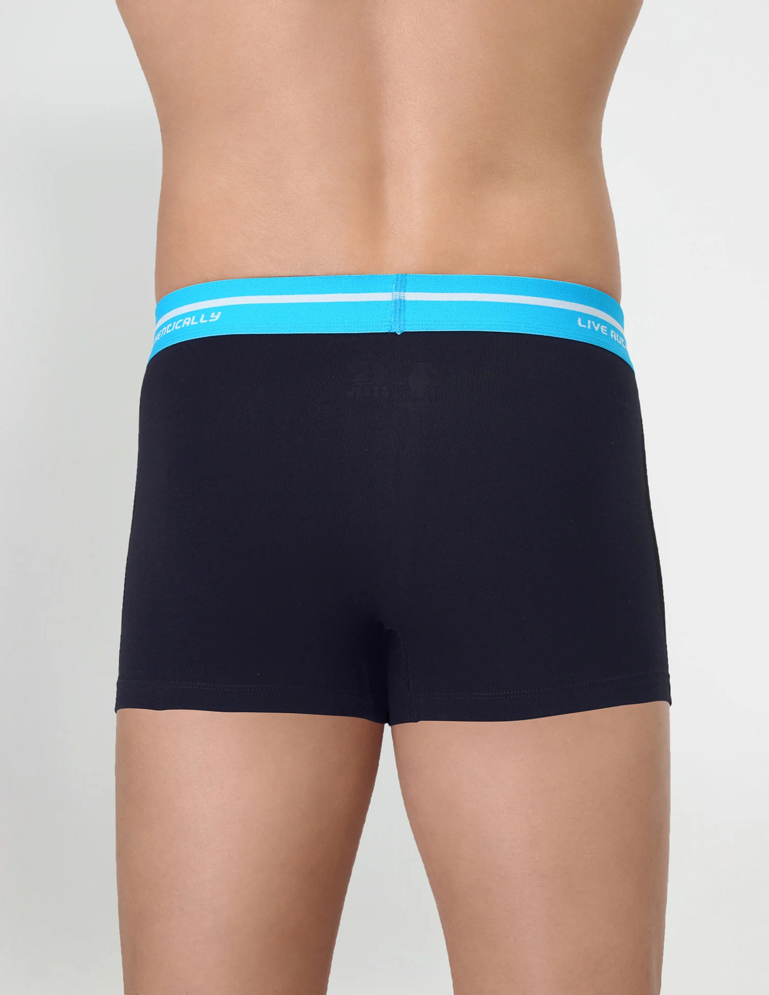 Logo Waistband Cotton Stretch IYAI Trunks - Pack Of 2 - Image 3