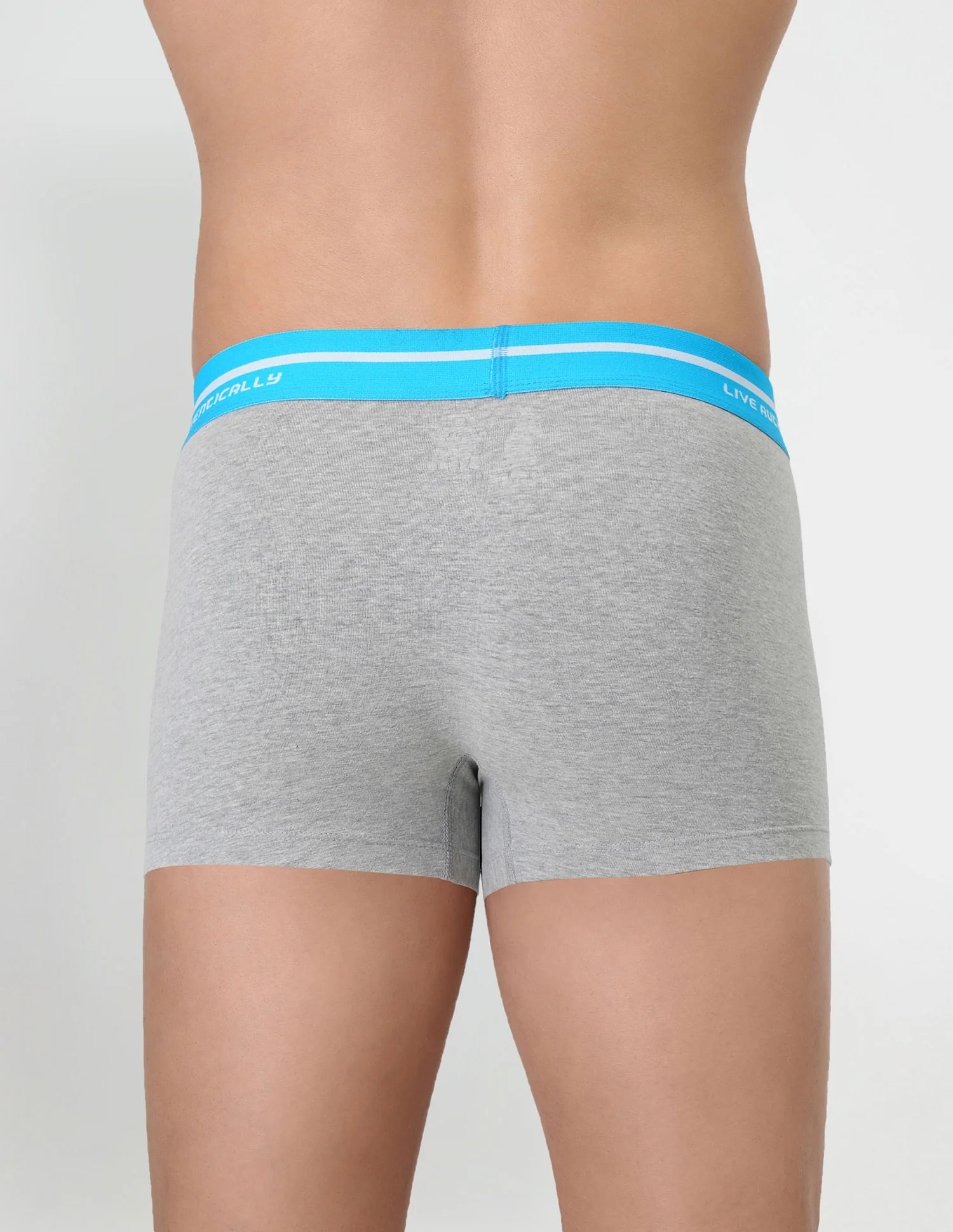 Logo Waistband Cotton Stretch IYAI Trunks - Pack Of 2 - Image 7