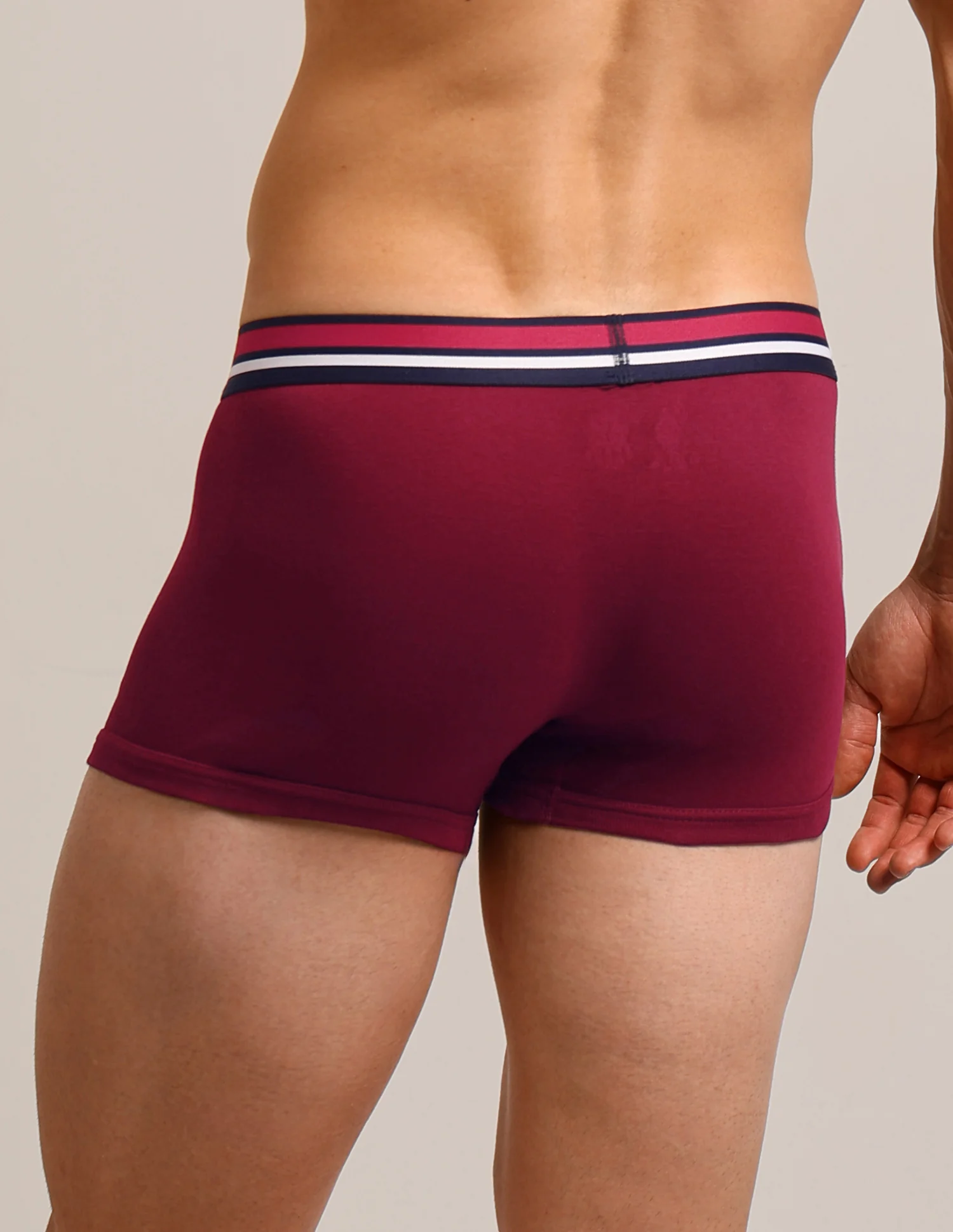 Solid Logo Waistband I641-P5 Trunks - Pack Of 5 - Image 9