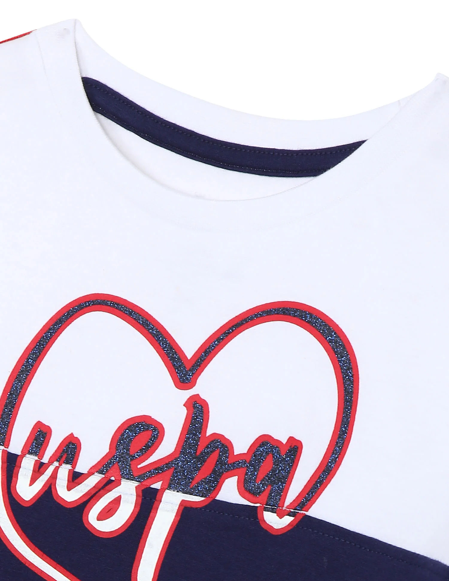 Long Sleeve Colour Block T-Shirt - Image 3