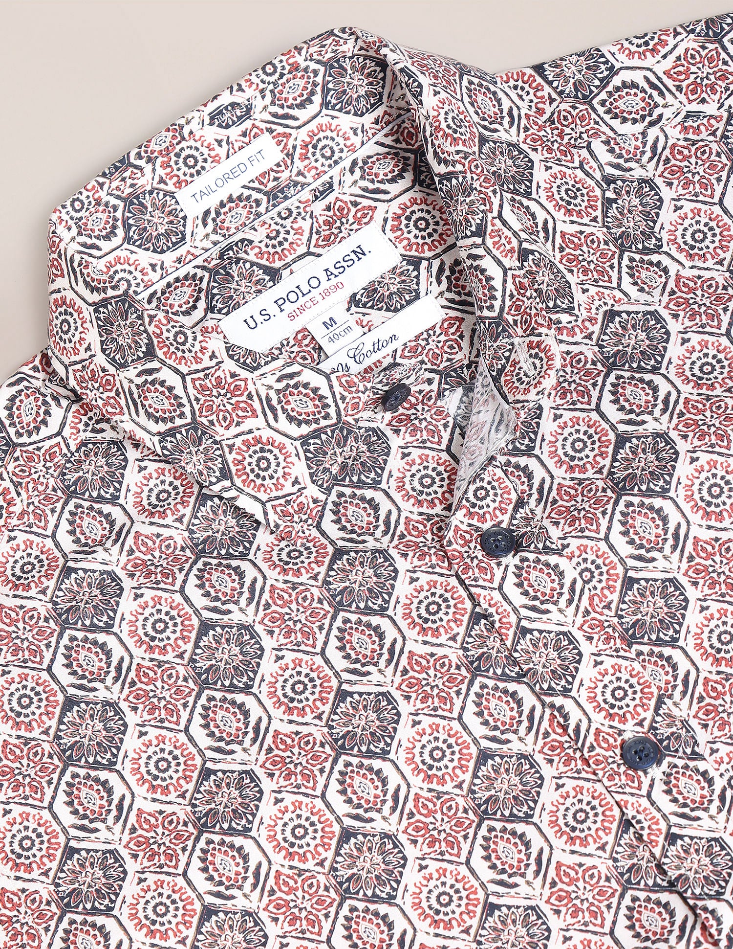 Long Sleeve Floral Print Shirt - Image 2