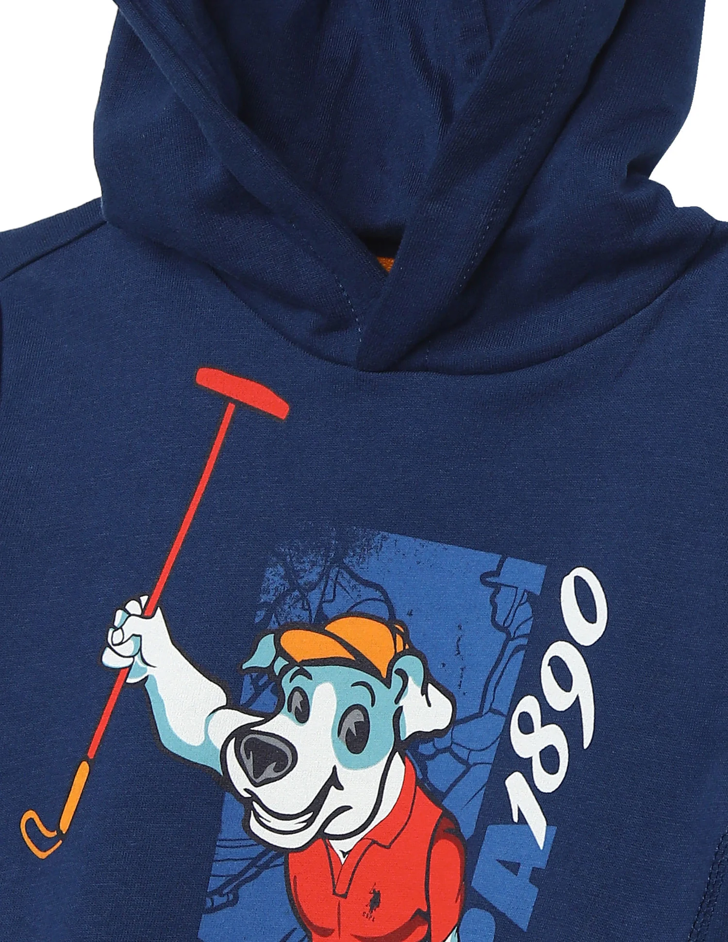 Long Sleeve Graphic Print Hooded Sweatshirt - Image 3
