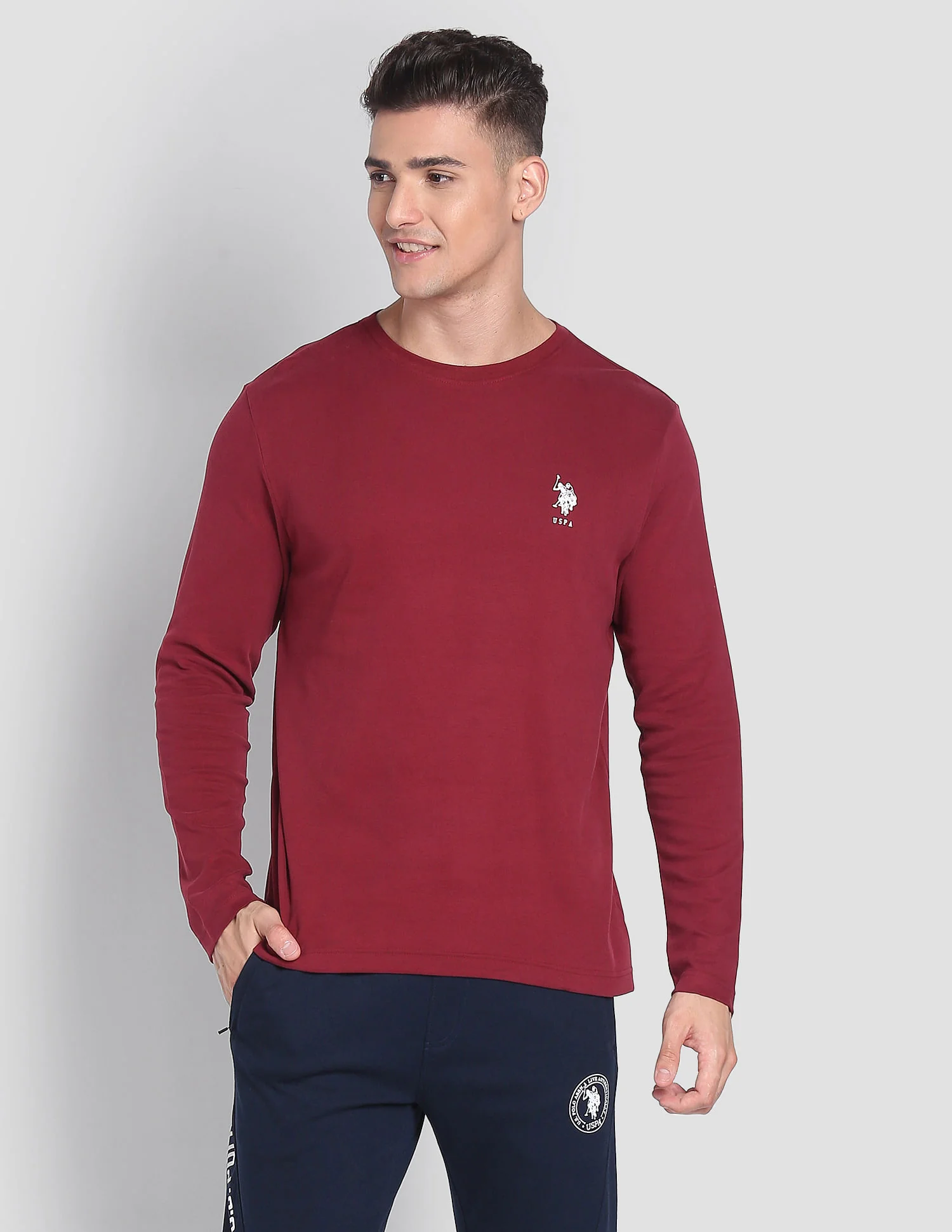 Long Sleeve LE006 Lounge T-Shirt - Pack Of 1