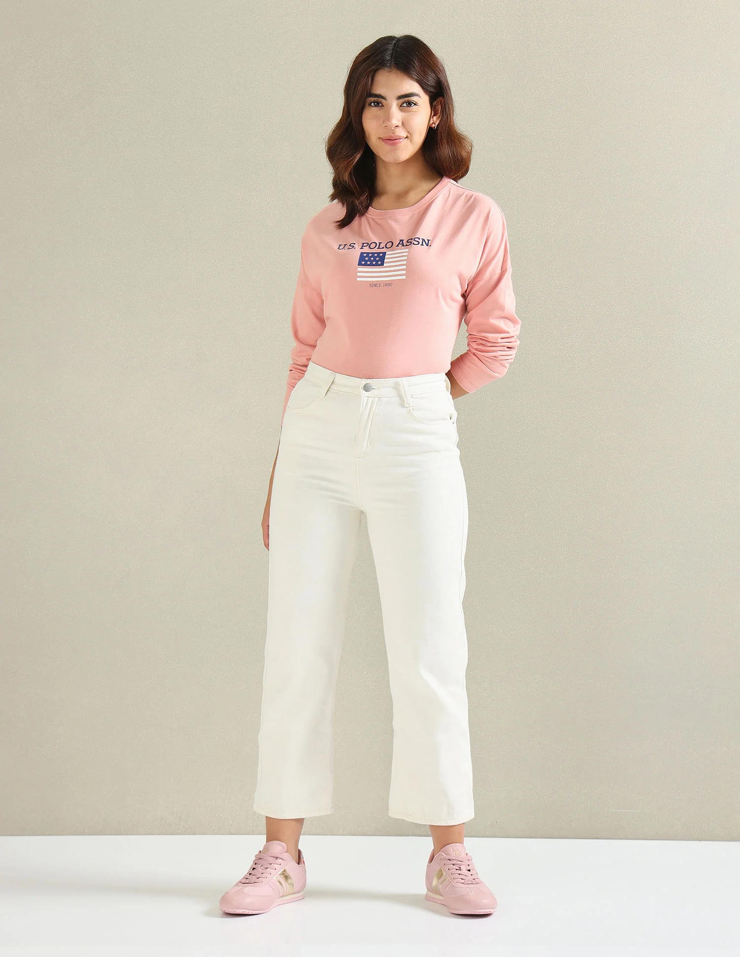 Drop Shoulder Pure Cotton T-Shirt - Image 3