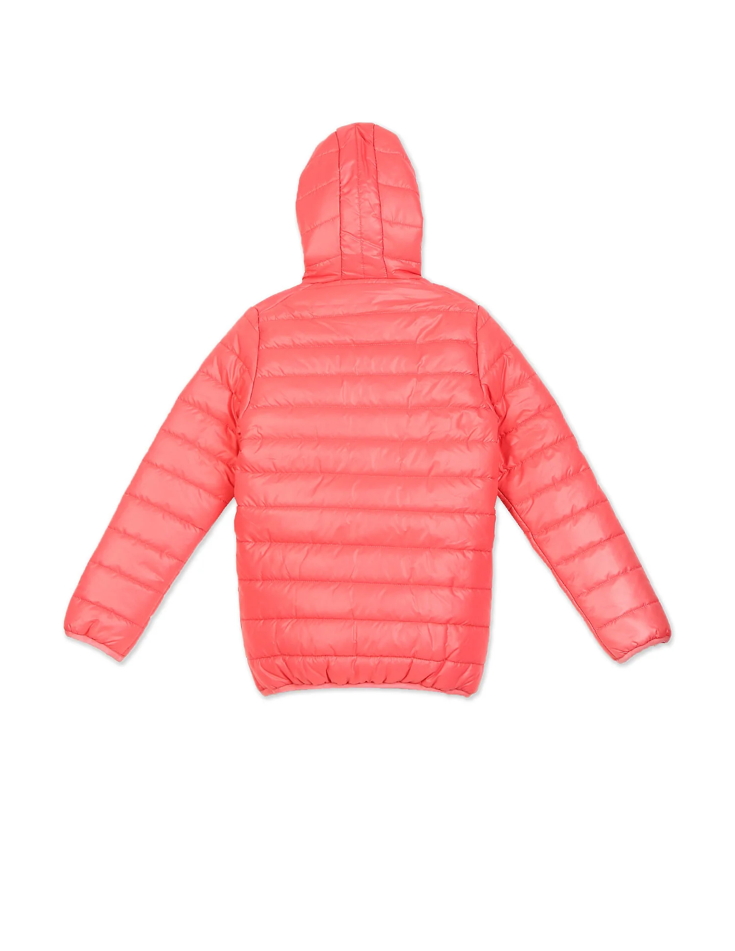 Long Sleeve Solid Hooded Jacket - Image 2