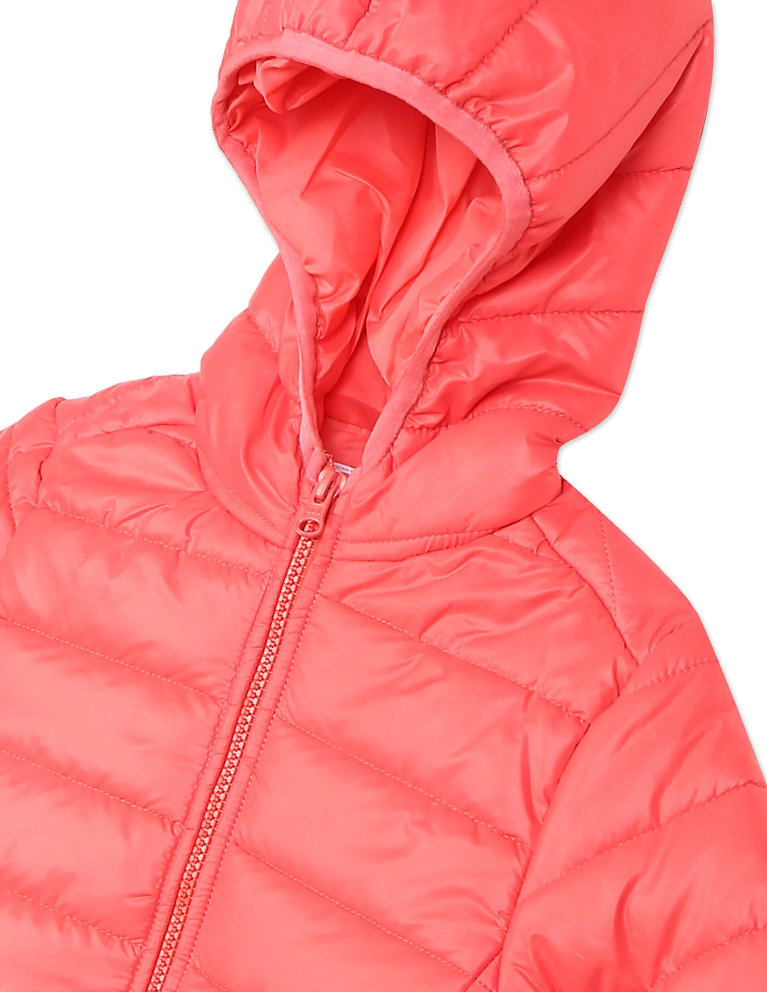 Long Sleeve Solid Hooded Jacket - Image 3