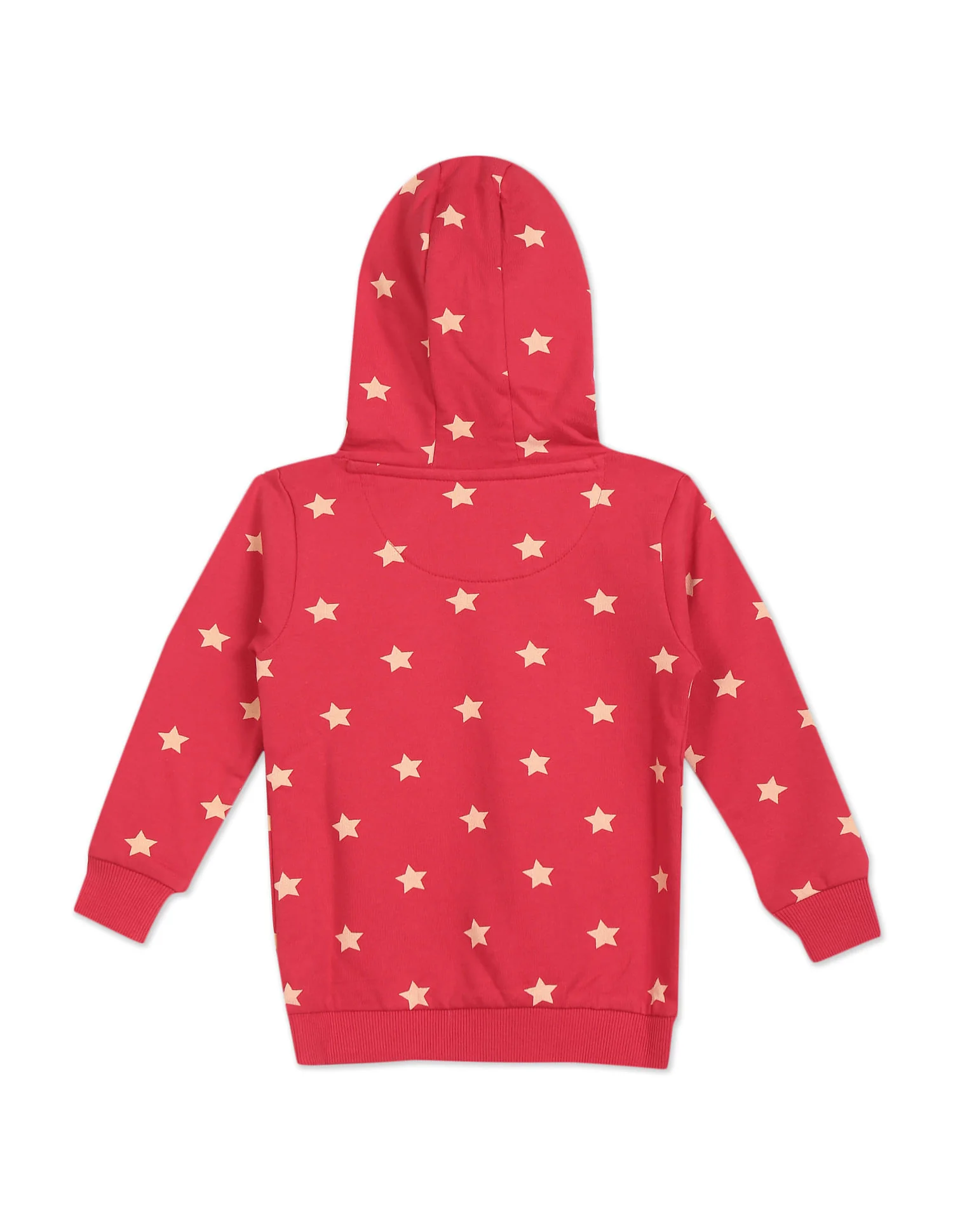Long Sleeve Striped Hooded Sweater - Image 2