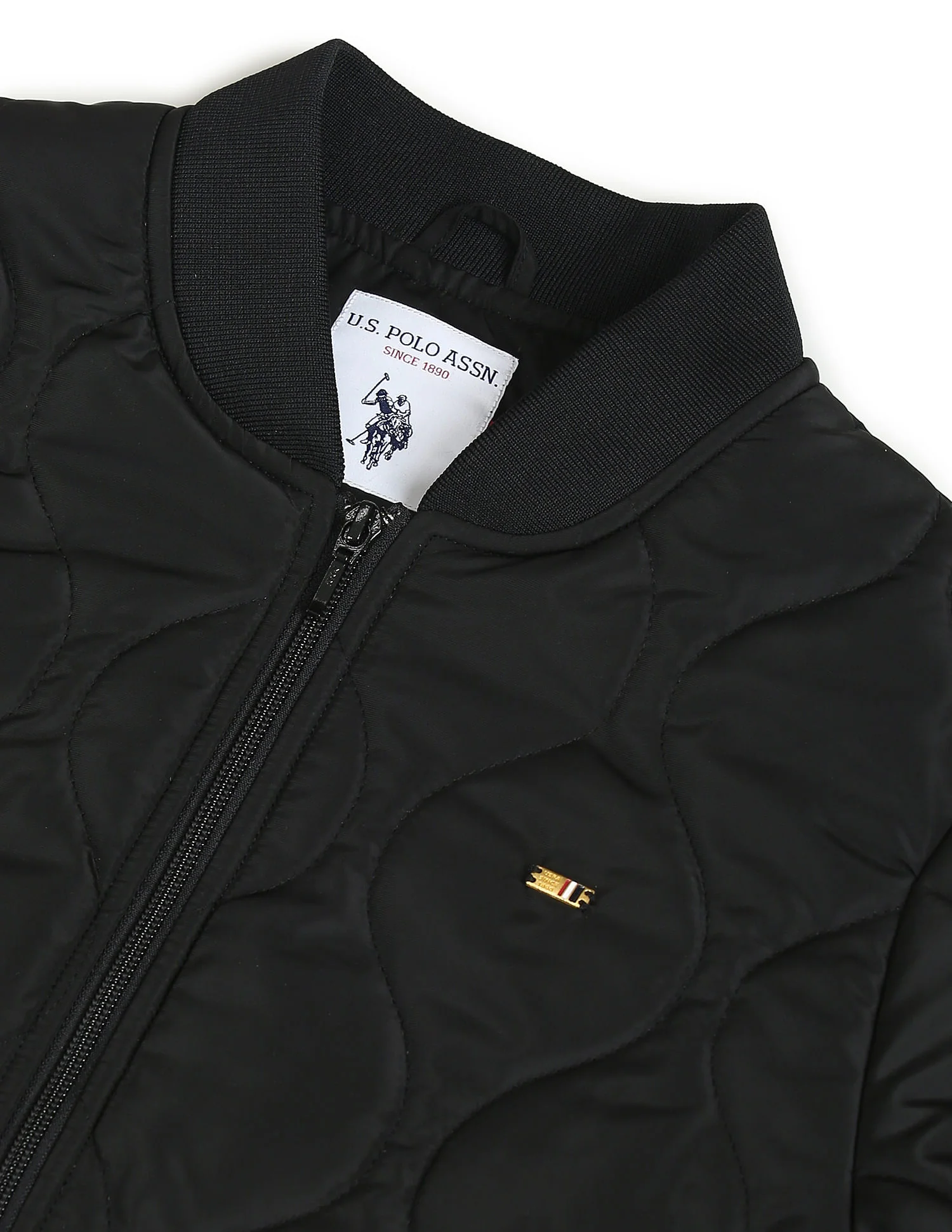 Longline Stand Neck Jacket - Image 2