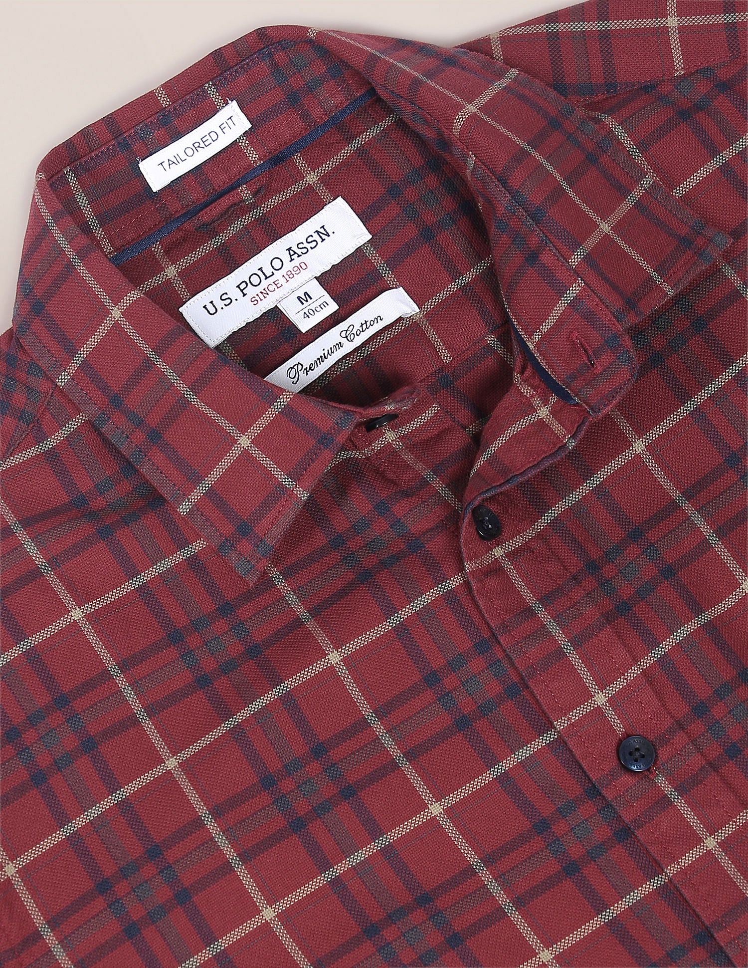 Matt Check Dobby Casual Shirt - Image 2