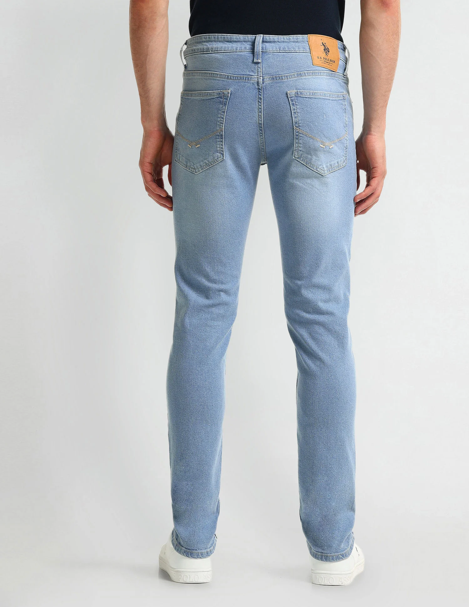 Regallo Skinny Fit Blue Jeans - Image 5