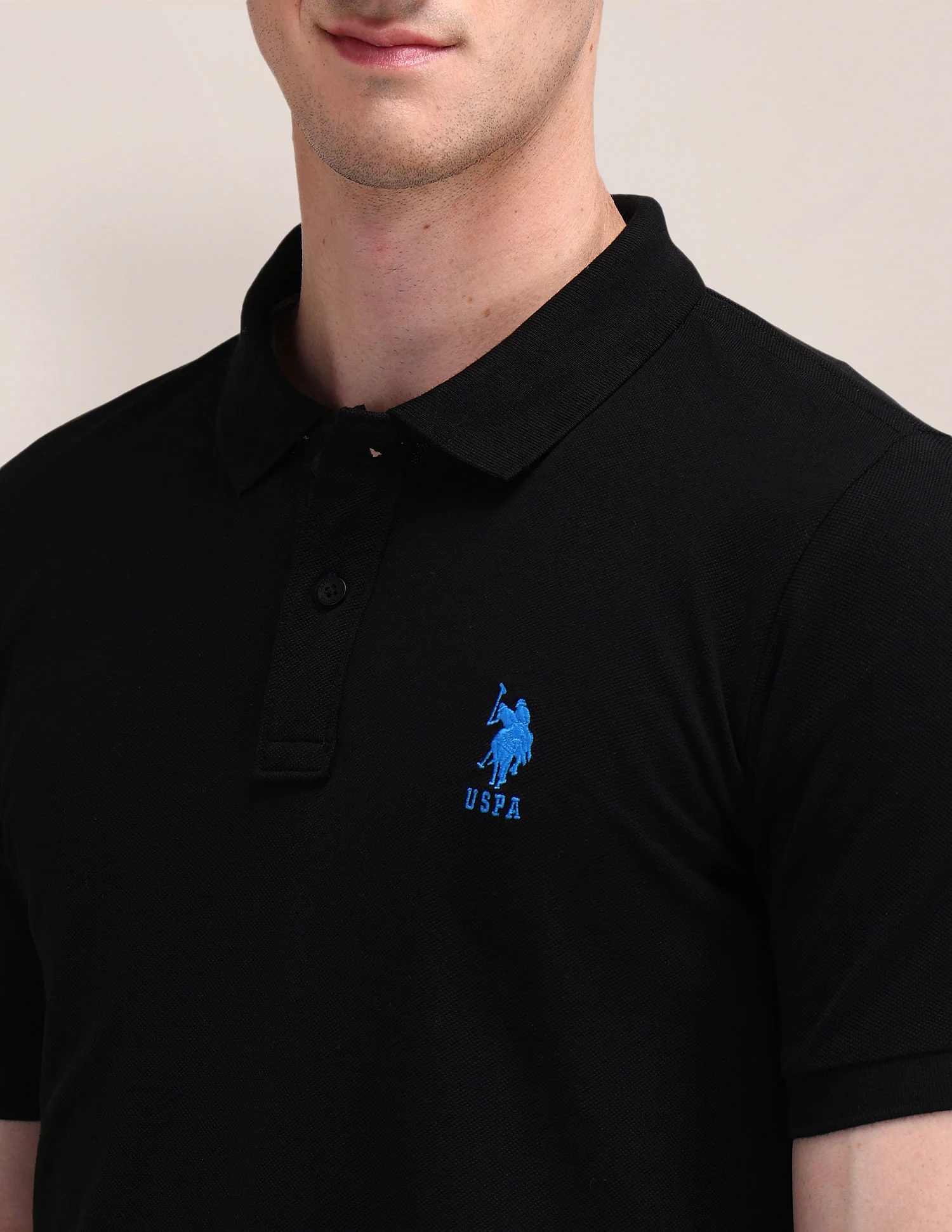 Solid Slim Fit Polo Shirt - Image 7