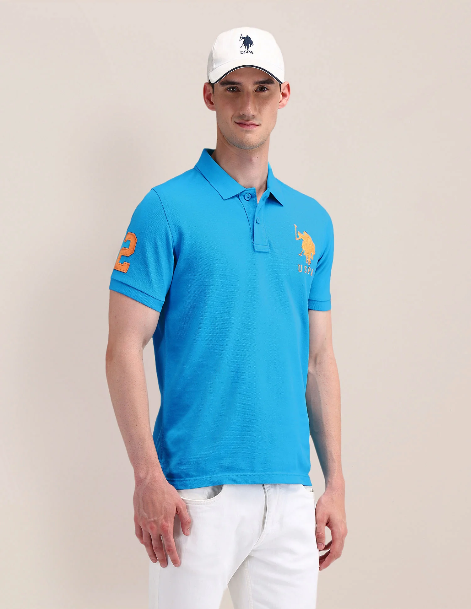 Solid Slim Fit Polo Shirt