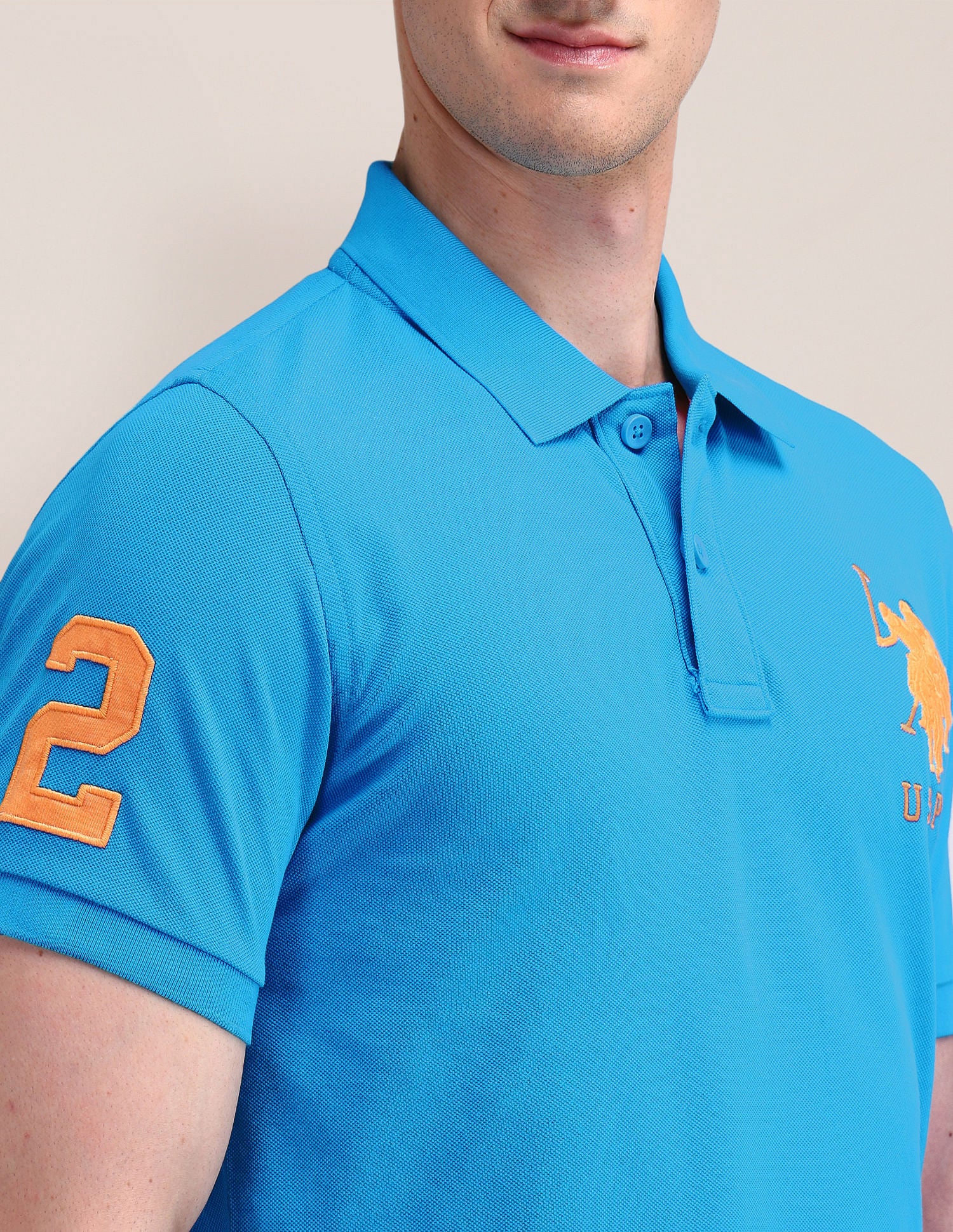 Solid Slim Fit Polo Shirt - Image 7