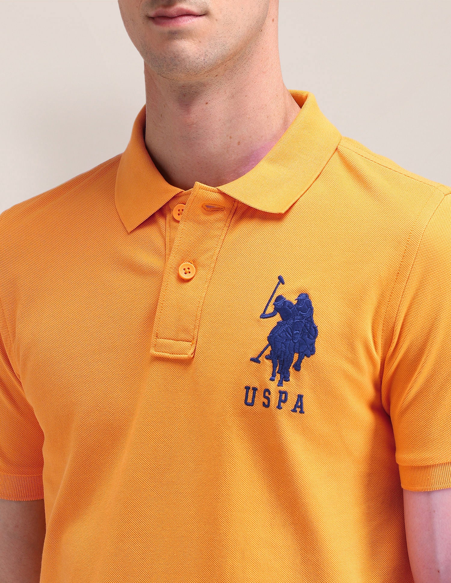 Solid Slim Fit Polo Shirt - Image 7