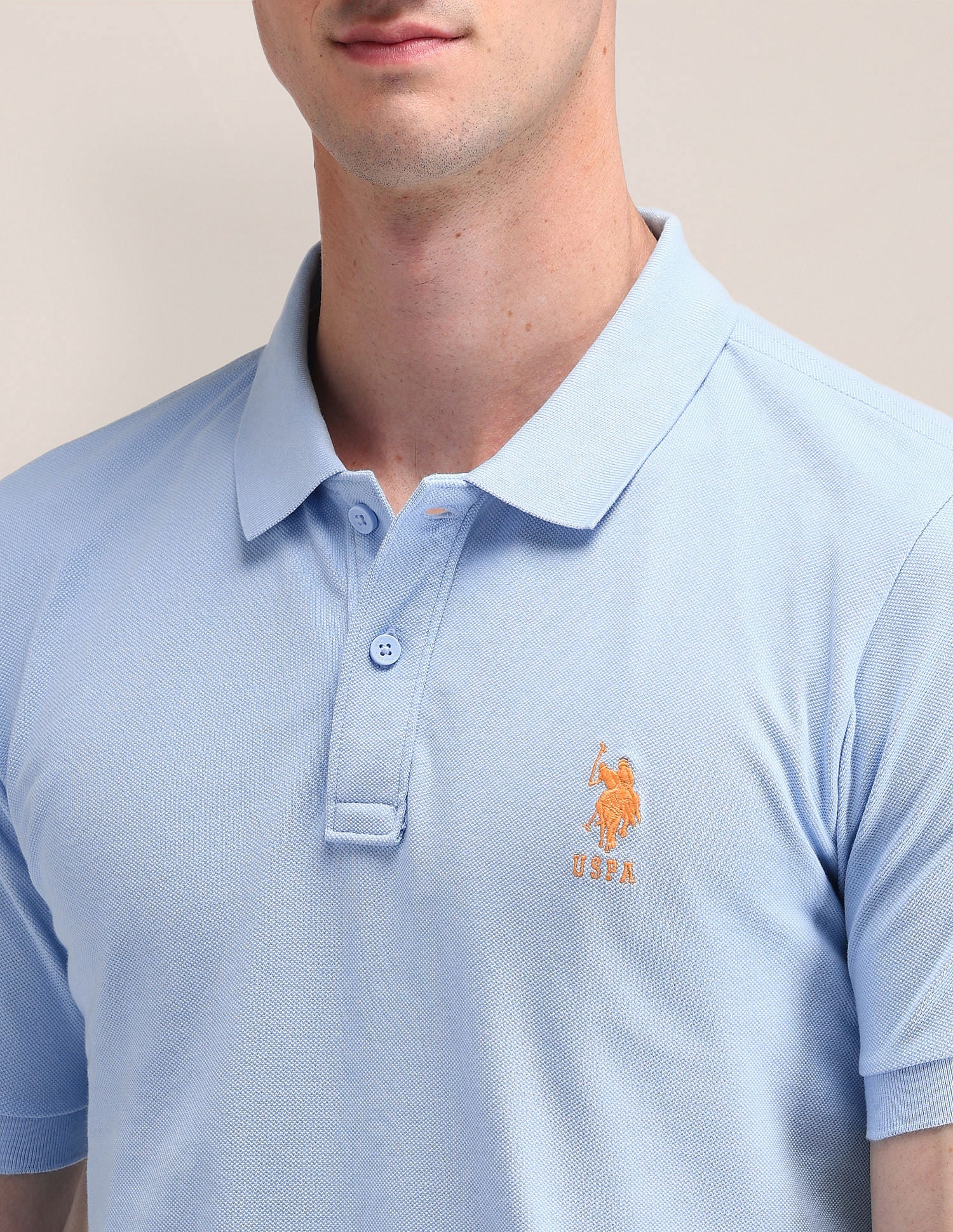 Solid Slim Fit Polo Shirt - Image 7