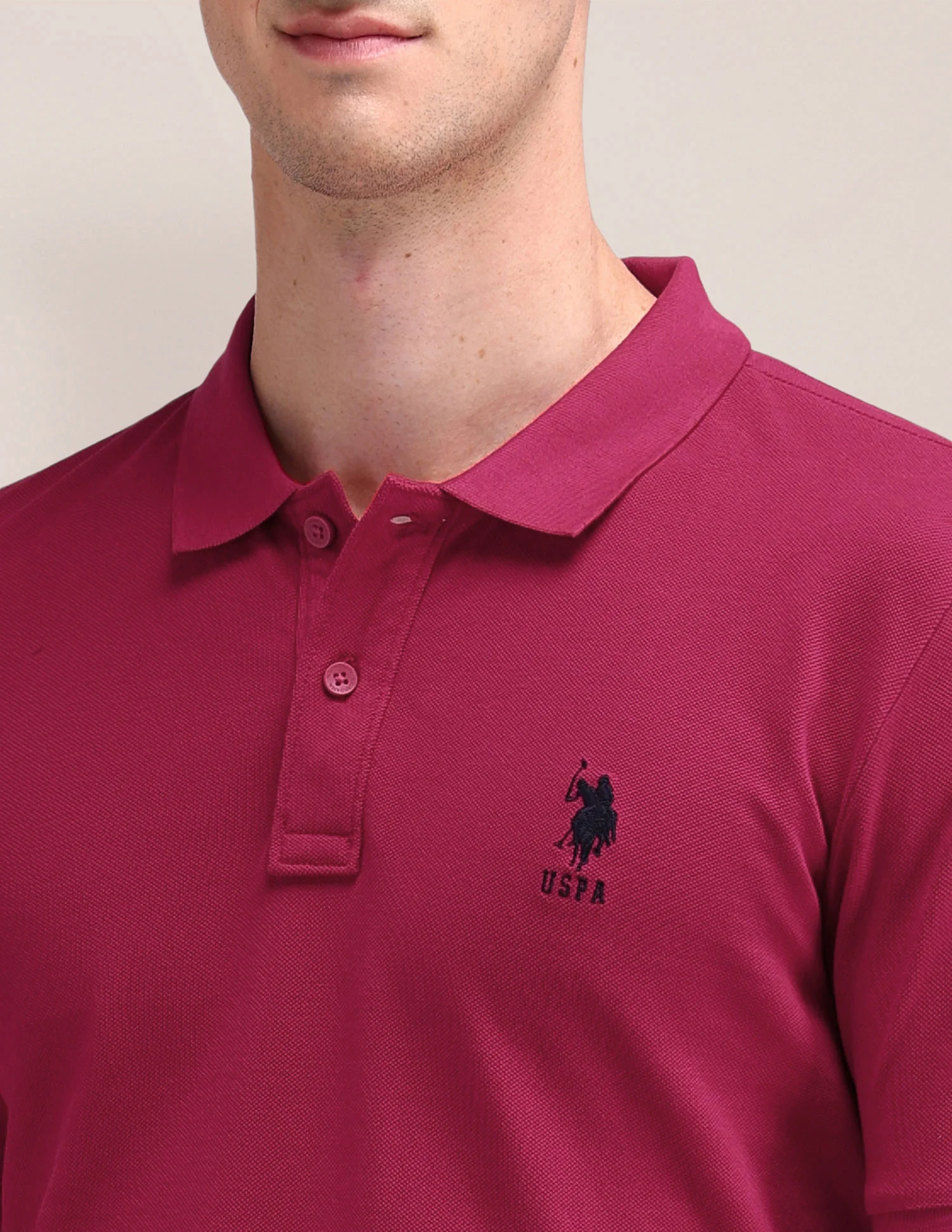 Solid Slim Fit Polo Shirt - Image 7
