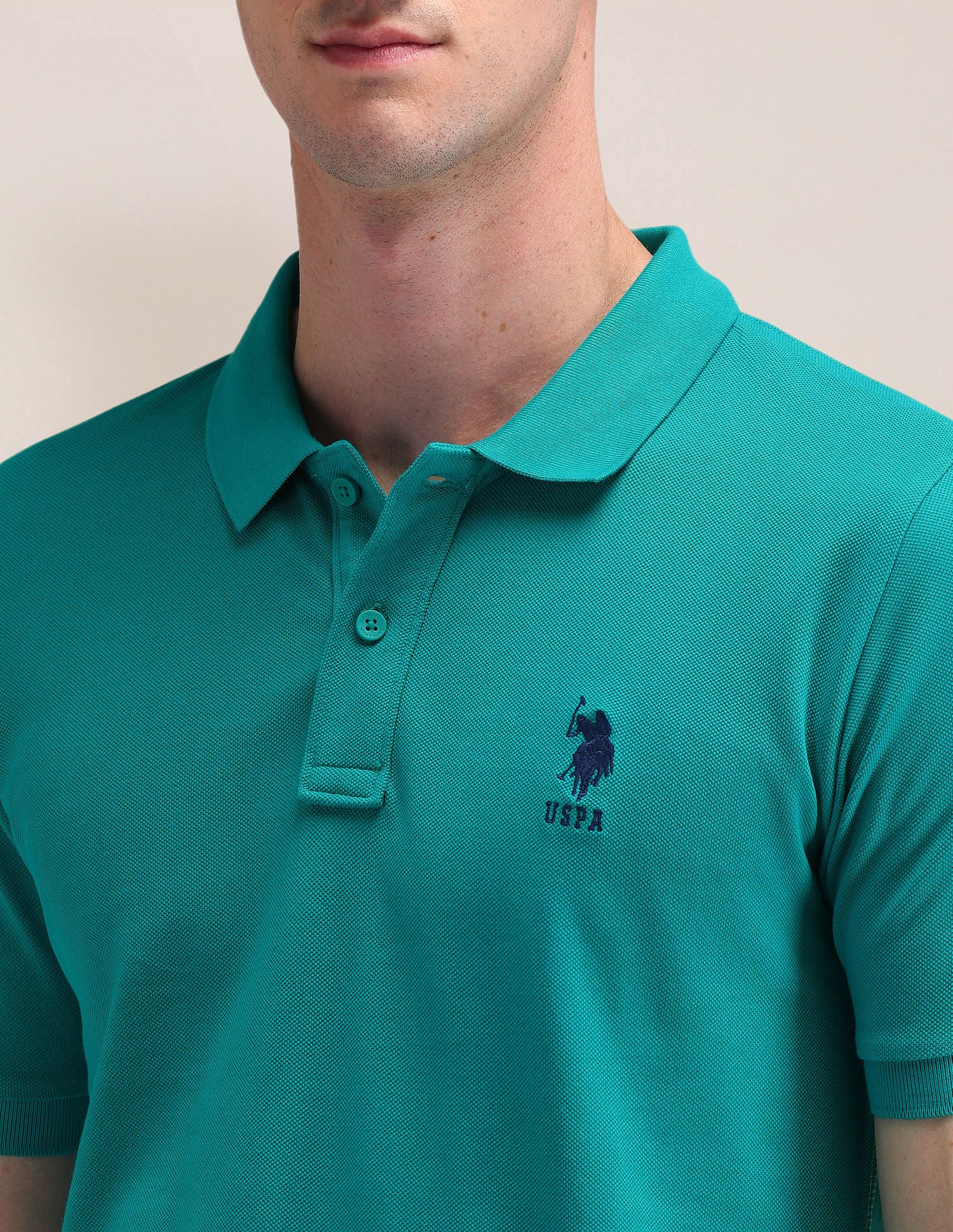 Solid Slim Fit Polo Shirt - Image 7