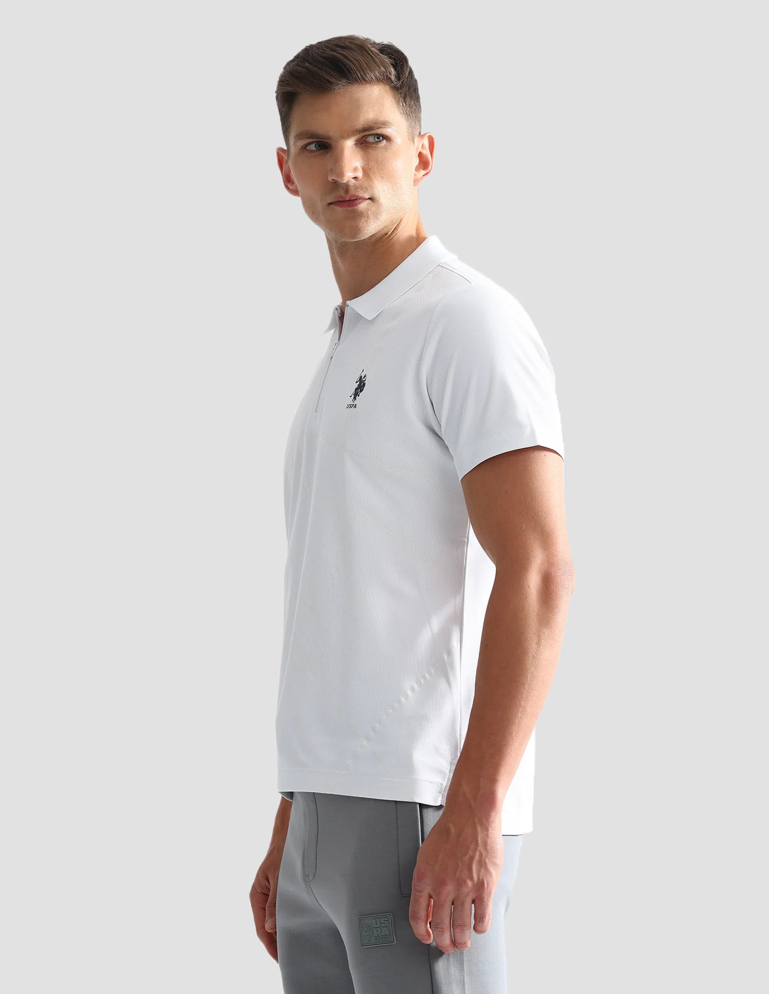 Solid Slim Fit Polo Shirt - Image 4