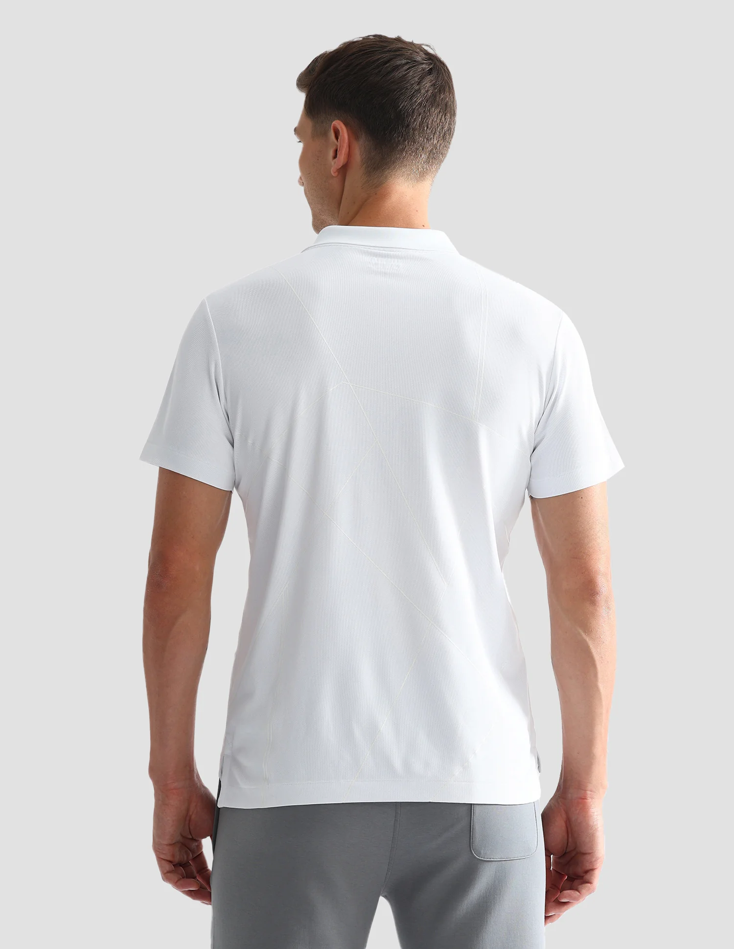 Solid Slim Fit Polo Shirt - Image 5