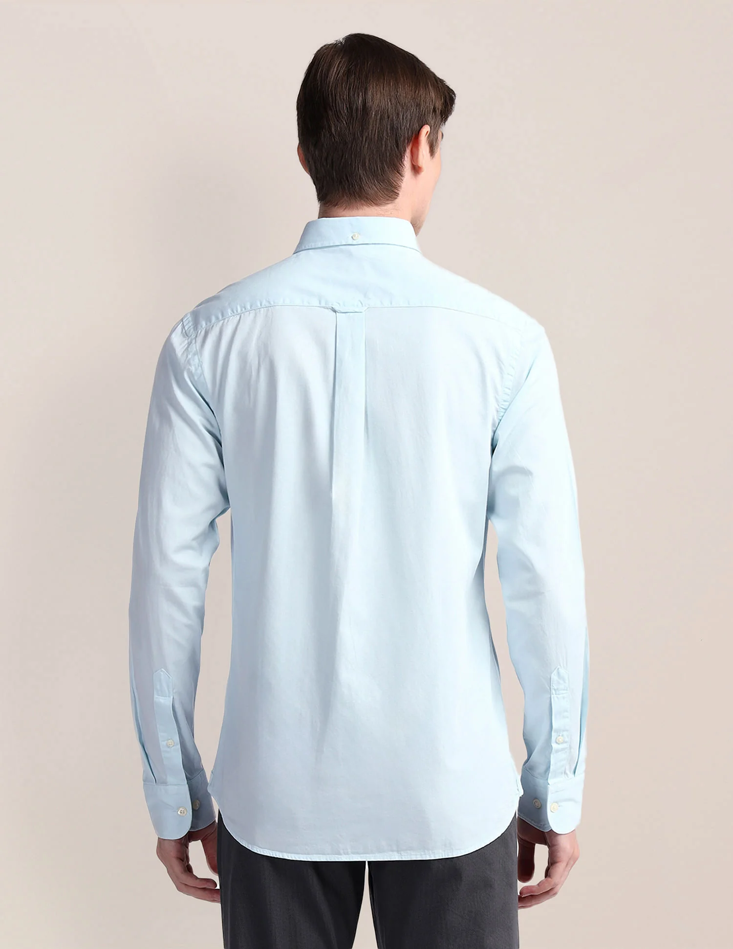 Tailored Fit Cotton Twill Shirt - Image 5