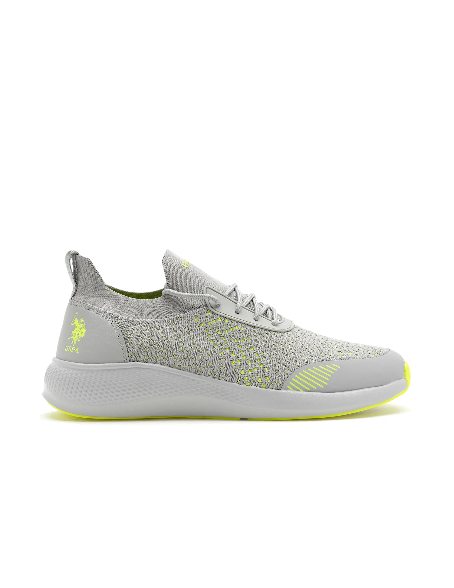 Men Castro 3.0 Grey Uspa Sport Sneakers - Image 5
