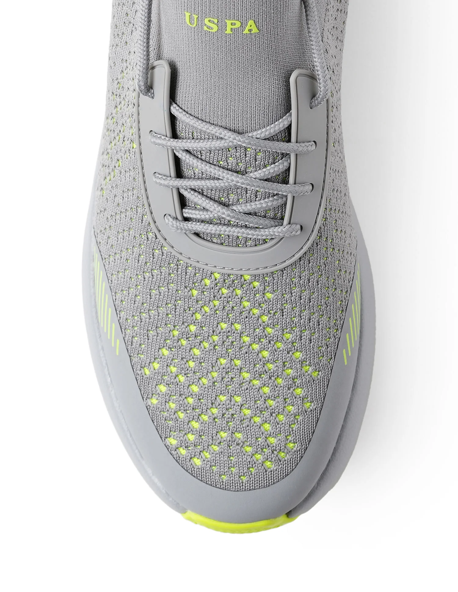 Men Castro 3.0 Grey Uspa Sport Sneakers - Image 8