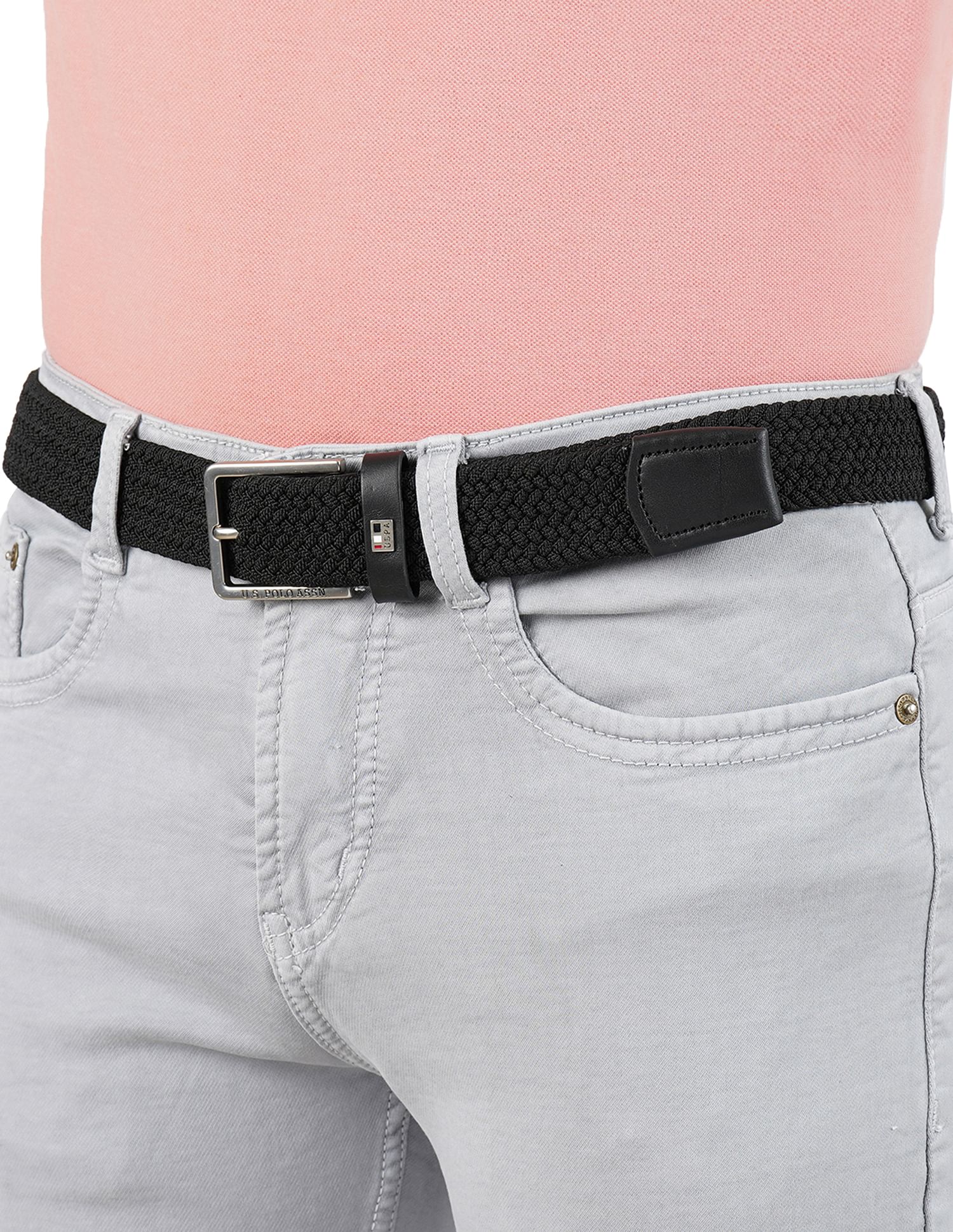 Bari Braided Leather Tipped Belt - Image 6