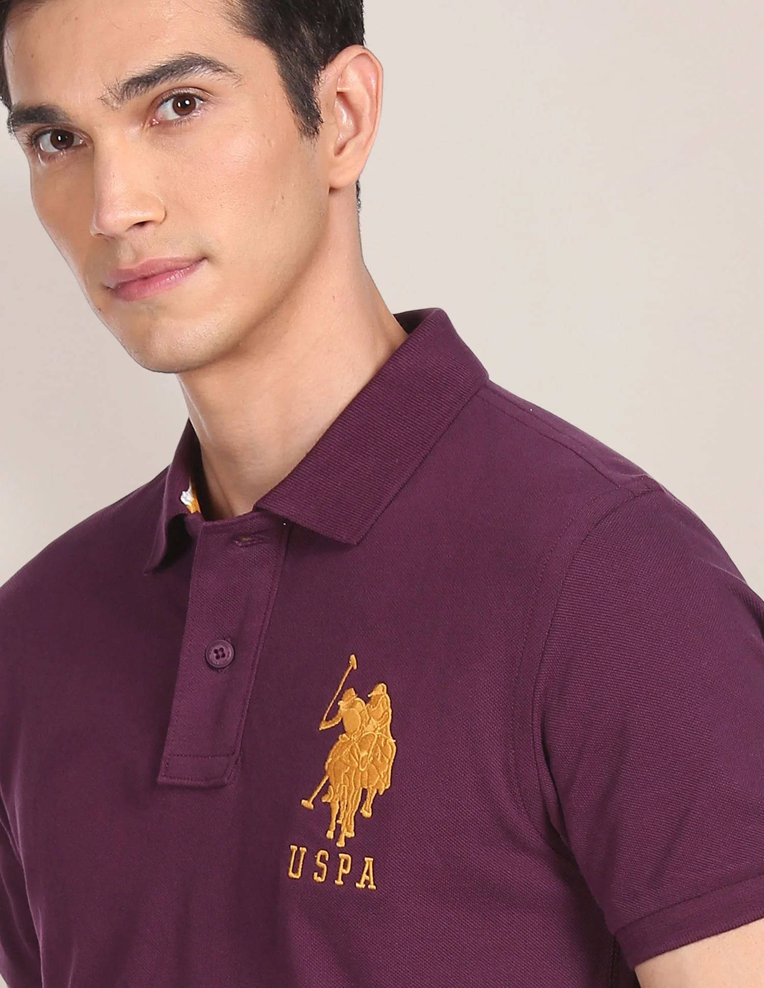 Compact Cotton Logo Polo Shirt - Image 6