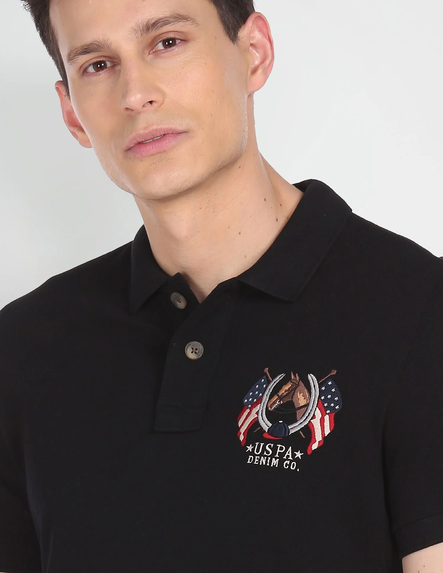 Cotton Solid Polo Shirt - Image 6