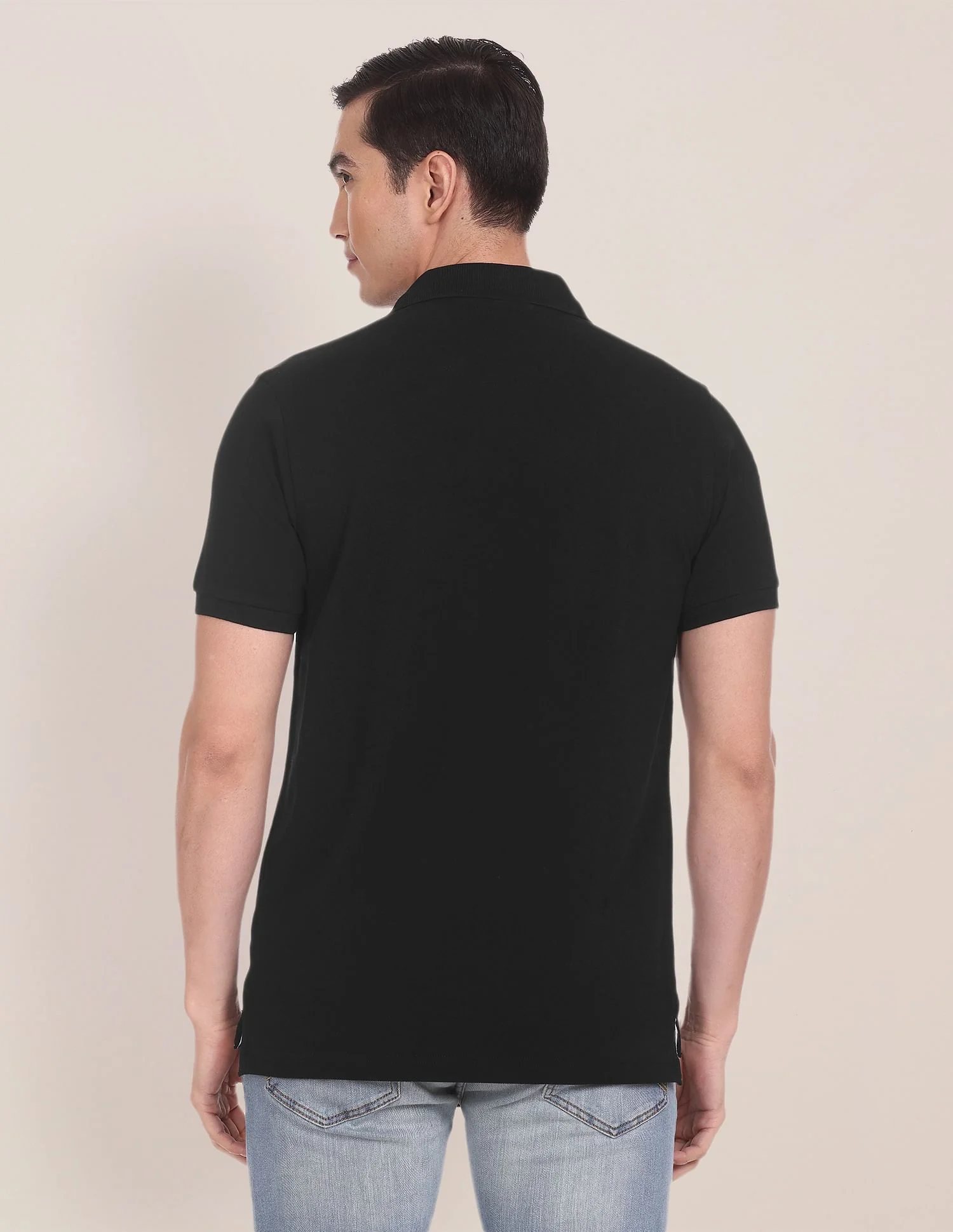 Compact Cotton Logo Polo Shirt - Image 5