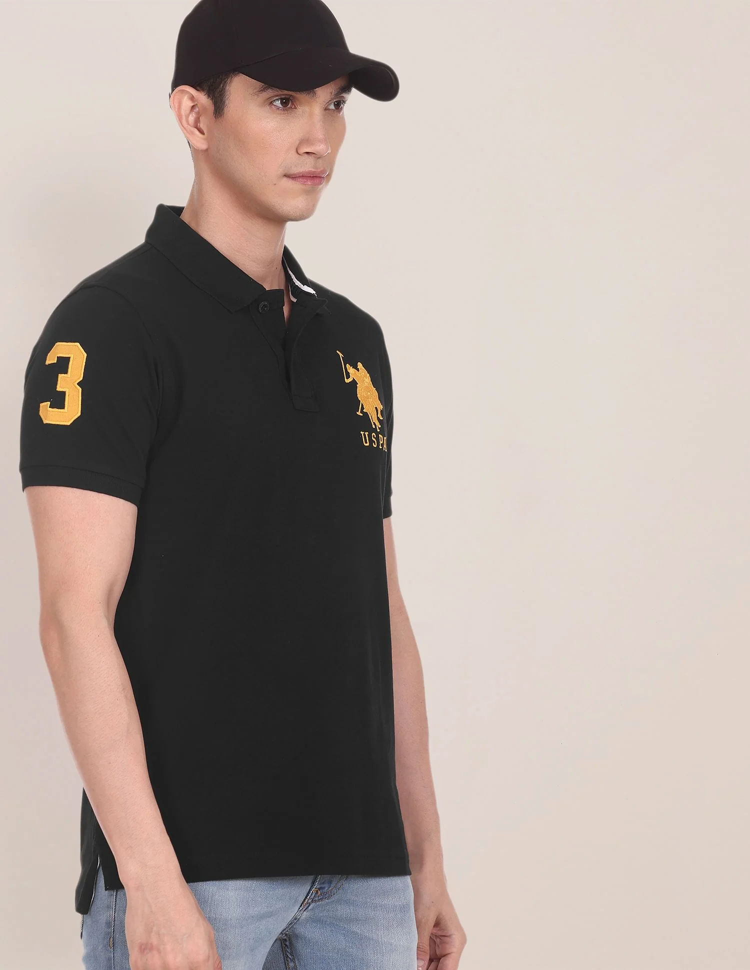 Compact Cotton Logo Polo Shirt - Image 6