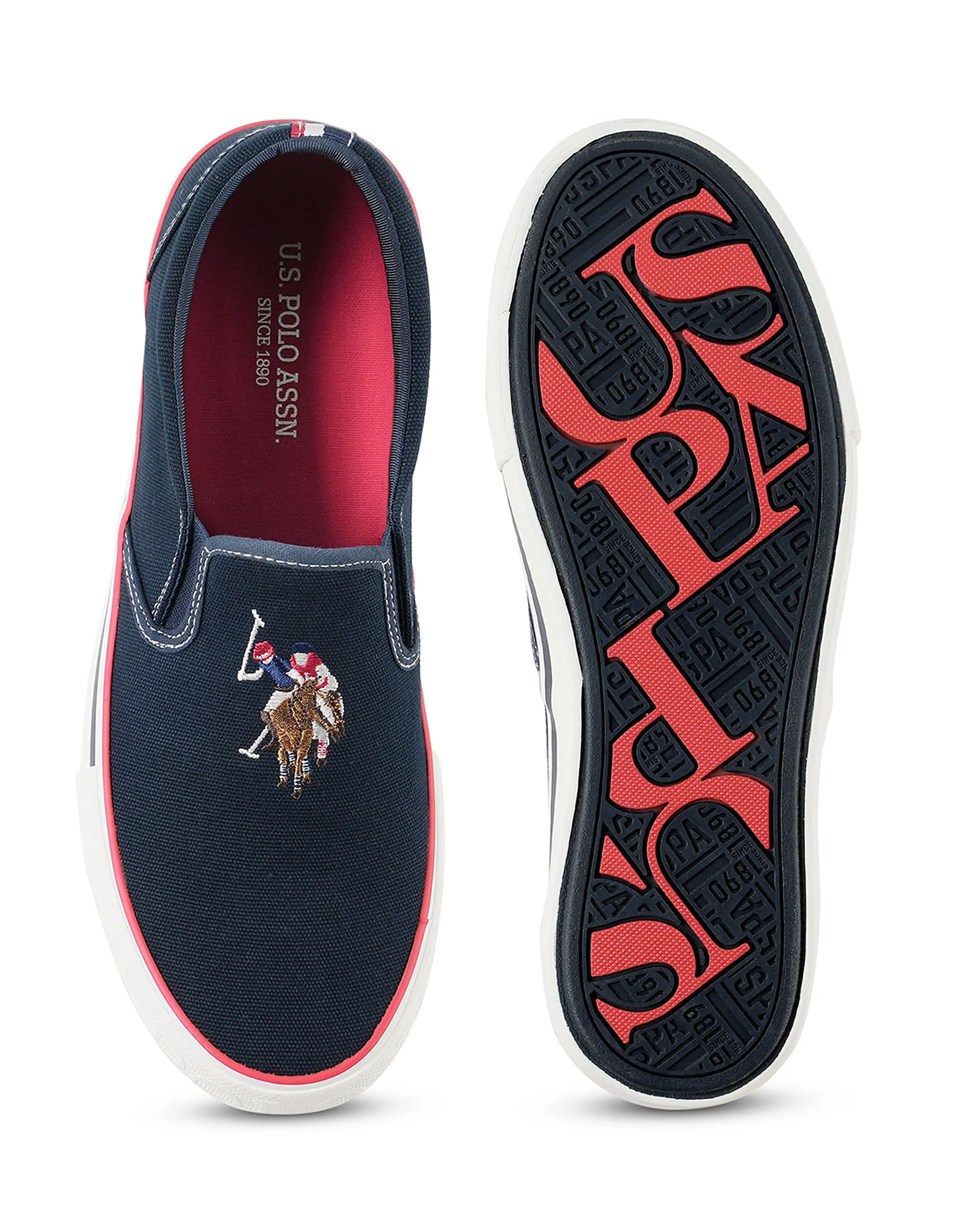 Men Skye Navy Classics Sneaker Slip On - Image 5