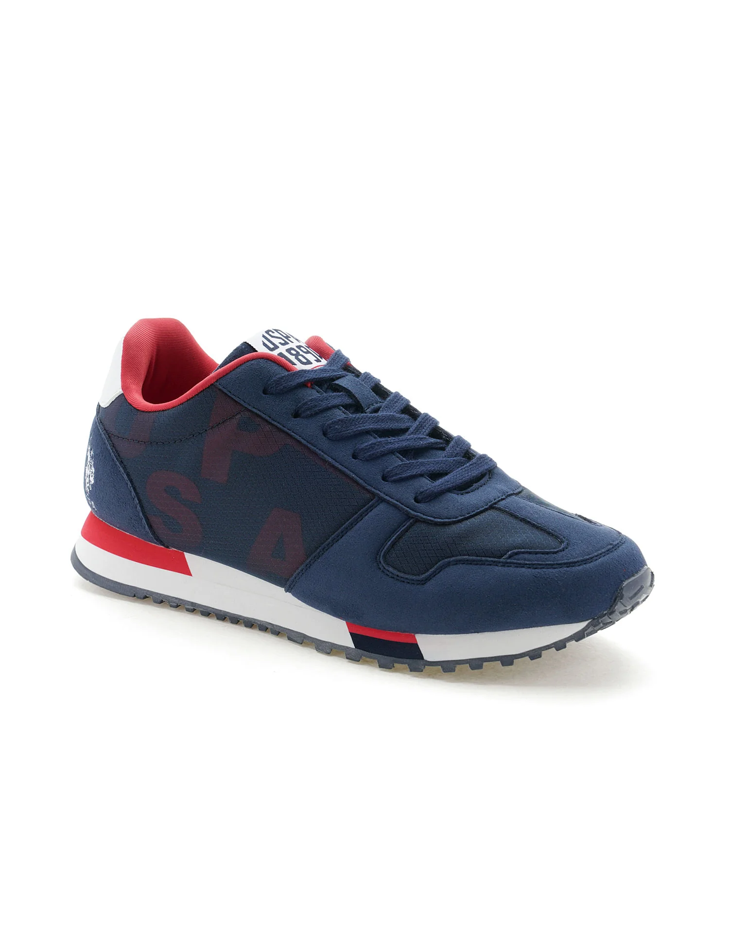 Men Bart Navy Retro Sneakers - Image 2