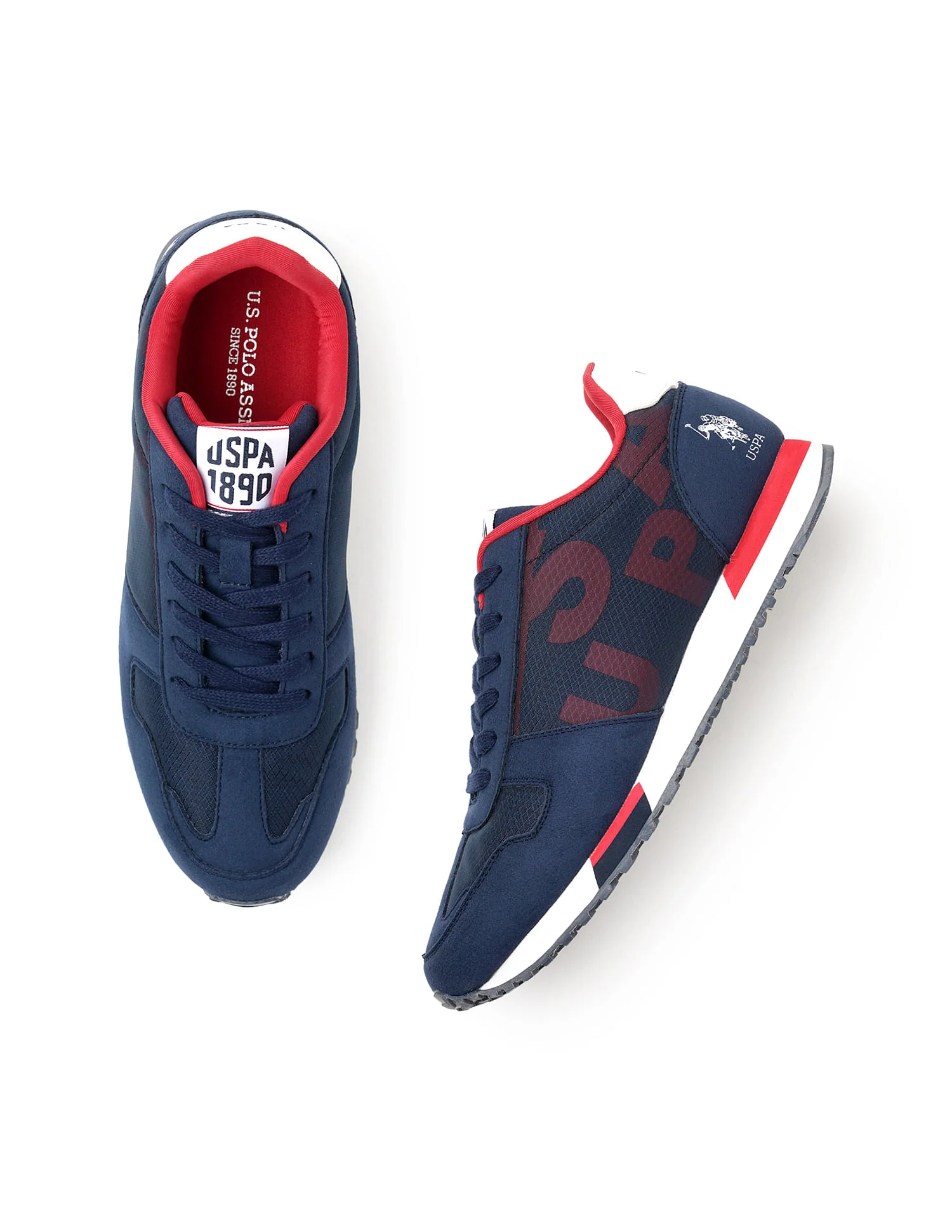 Men Bart Navy Retro Sneakers - Image 3