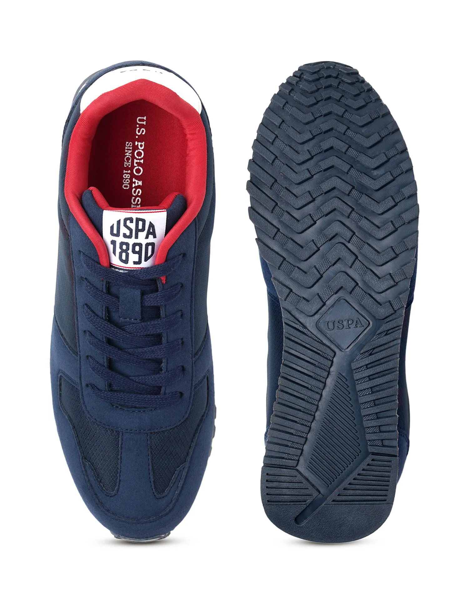 Men Bart Navy Retro Sneakers - Image 6