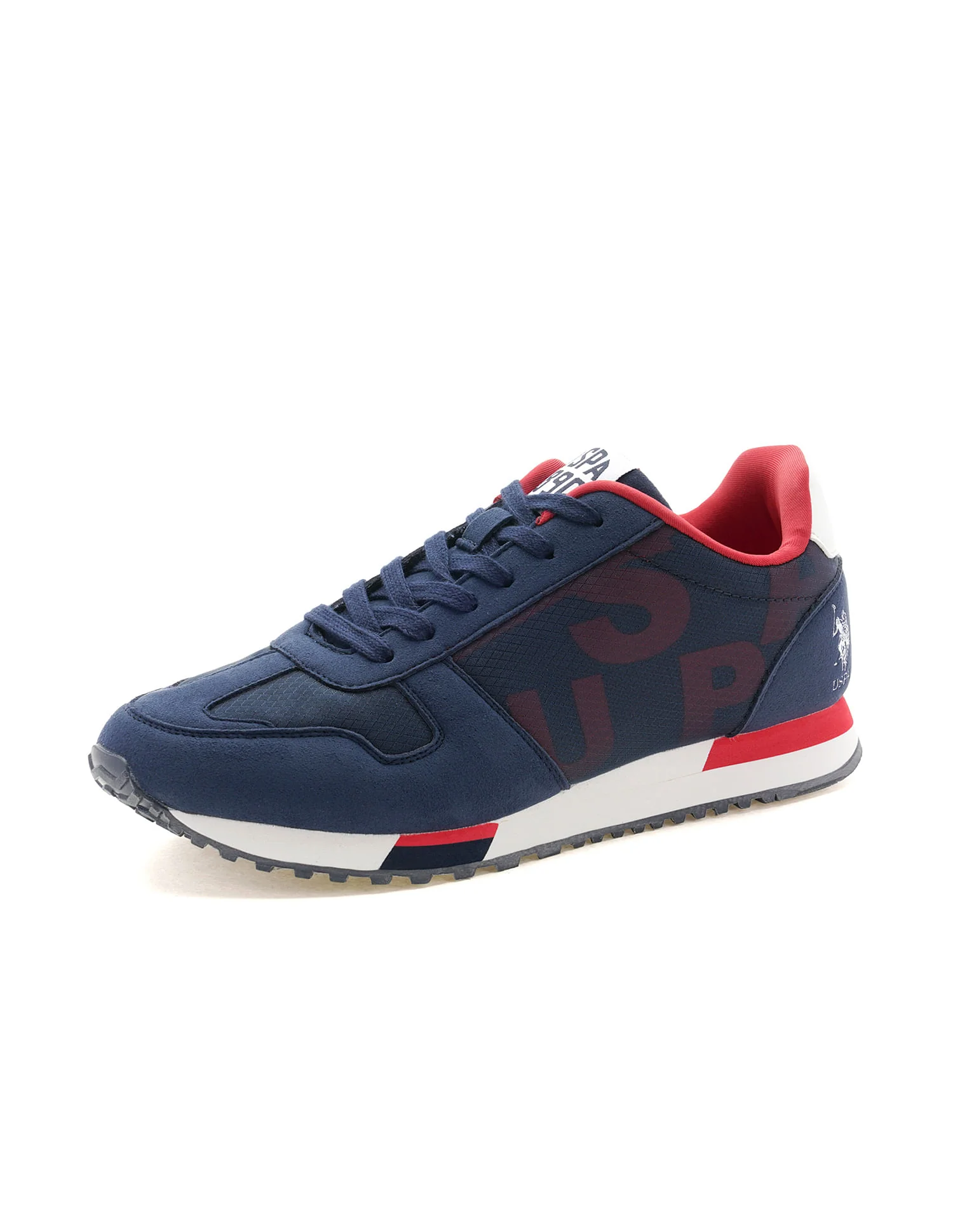 Men Bart Navy Retro Sneakers - Image 7