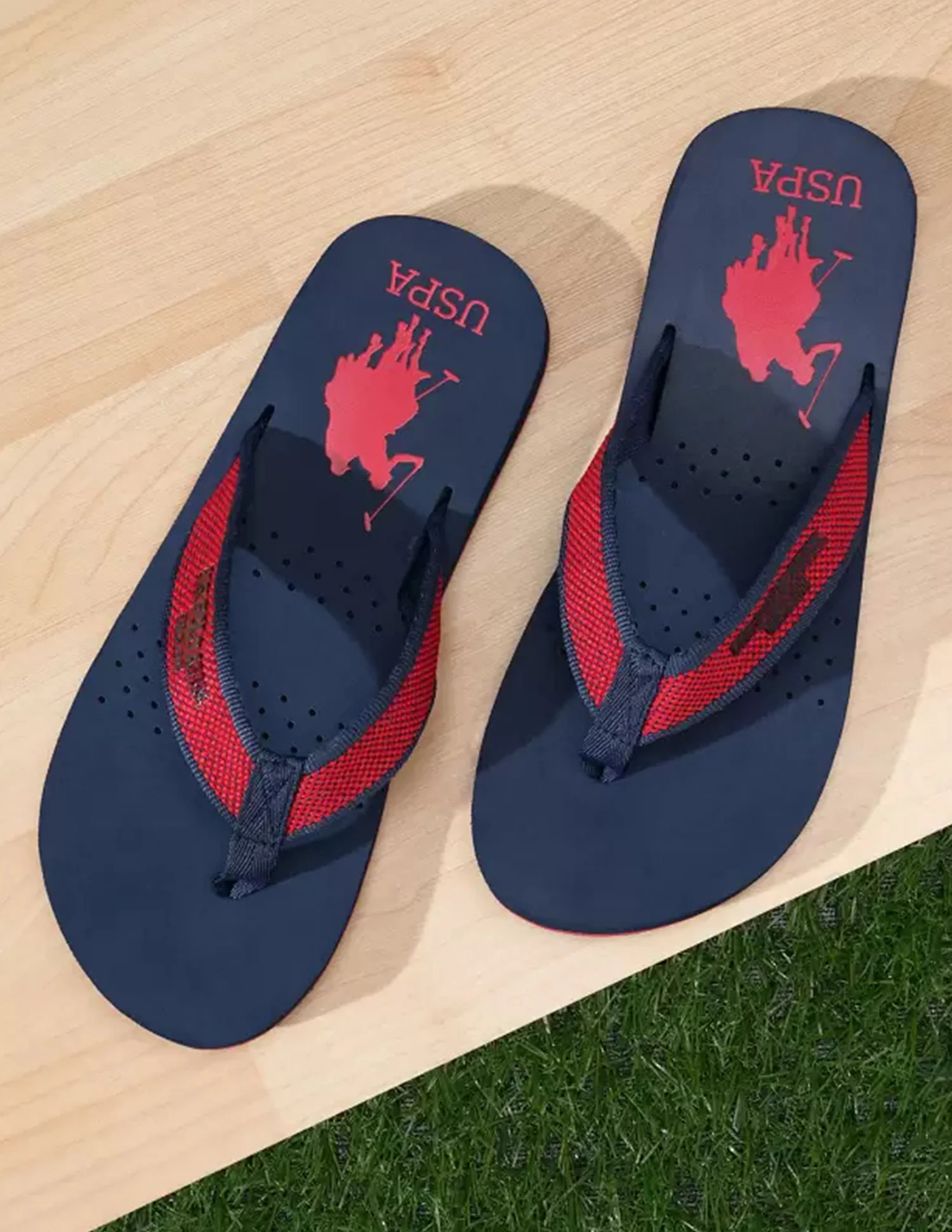 Men Brand Print Juan 2.0 Flip Flops