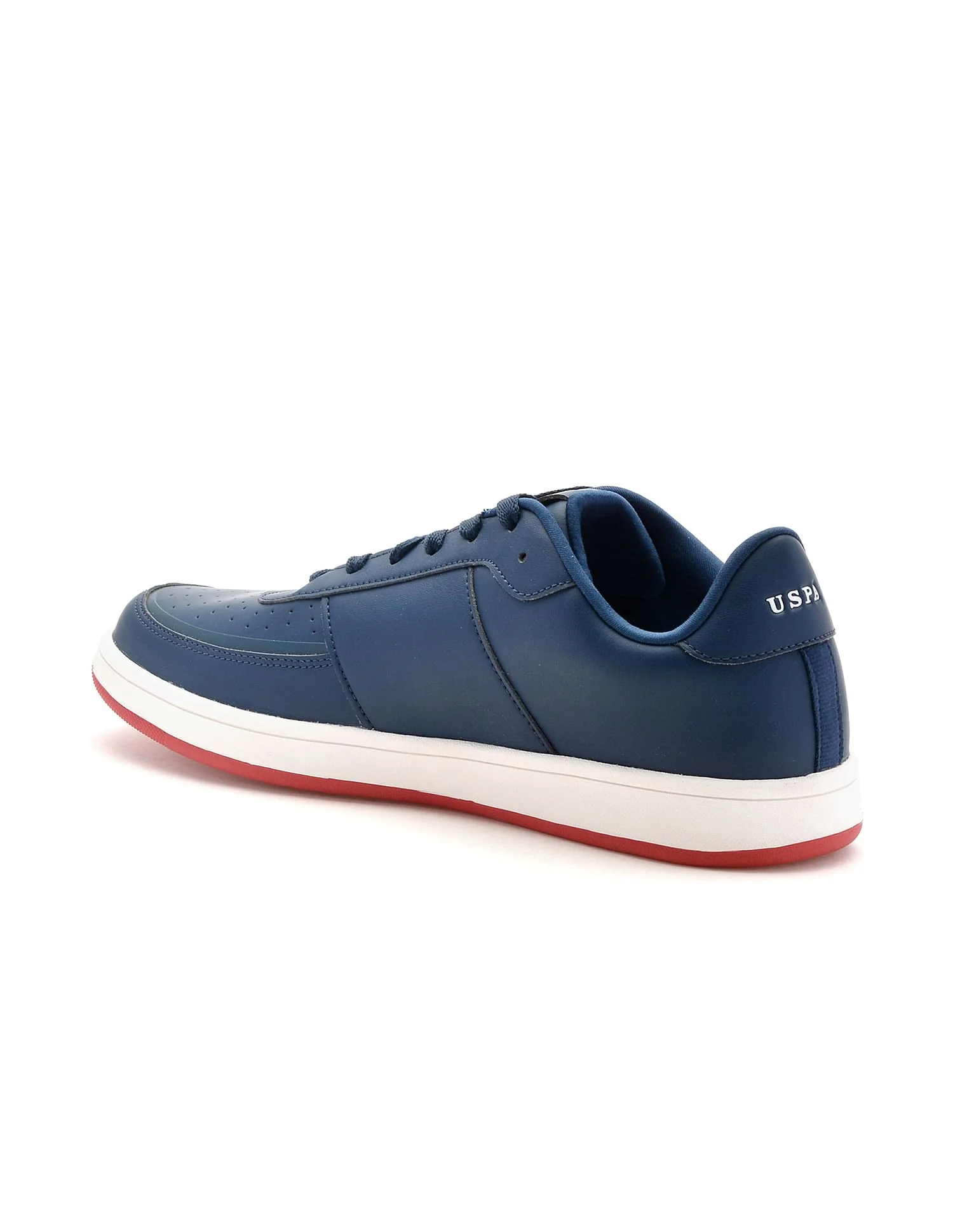 Men Gael Navy Retro Court Sneakers - Image 3