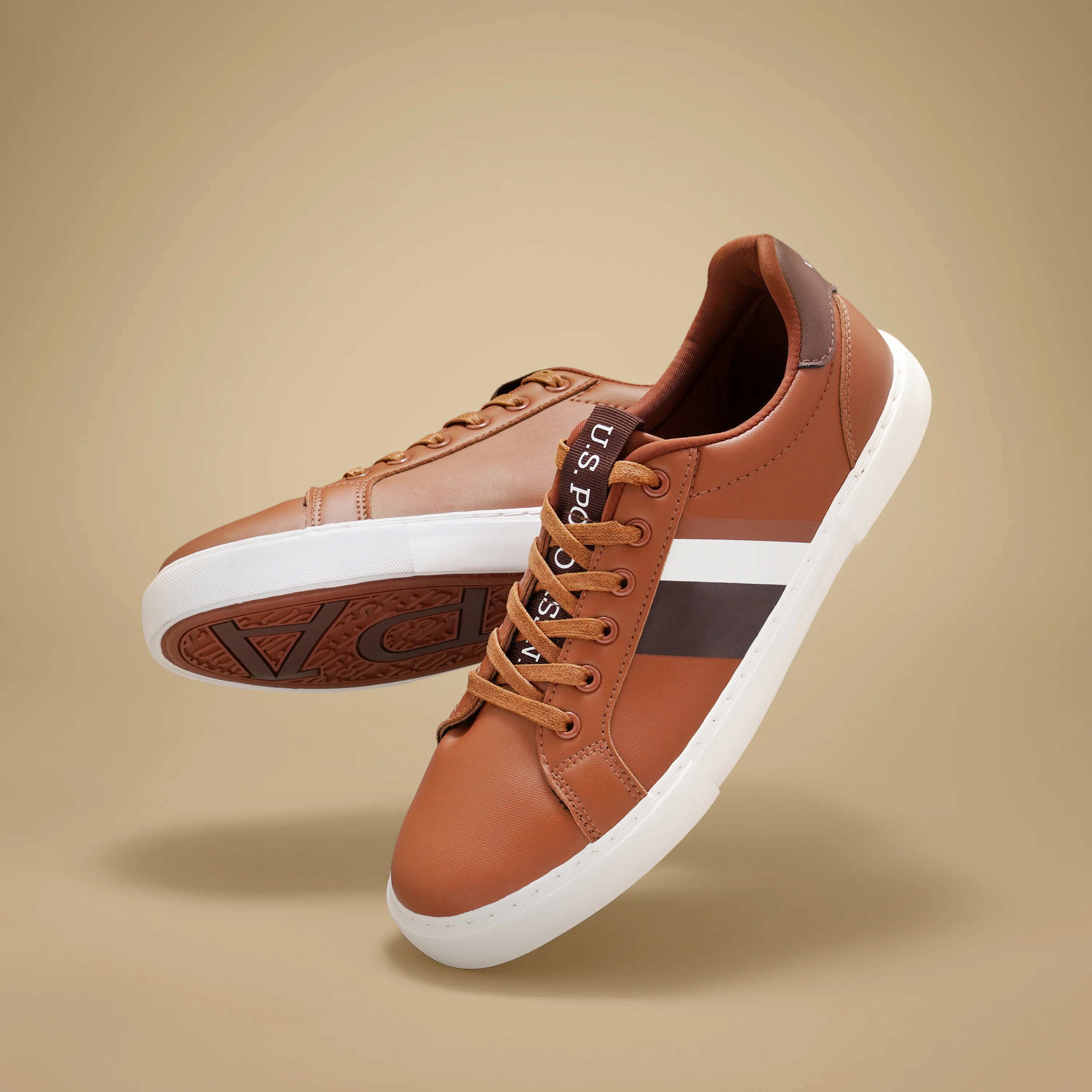 Men Brand Stripe Santos 2.0 Sneakers
