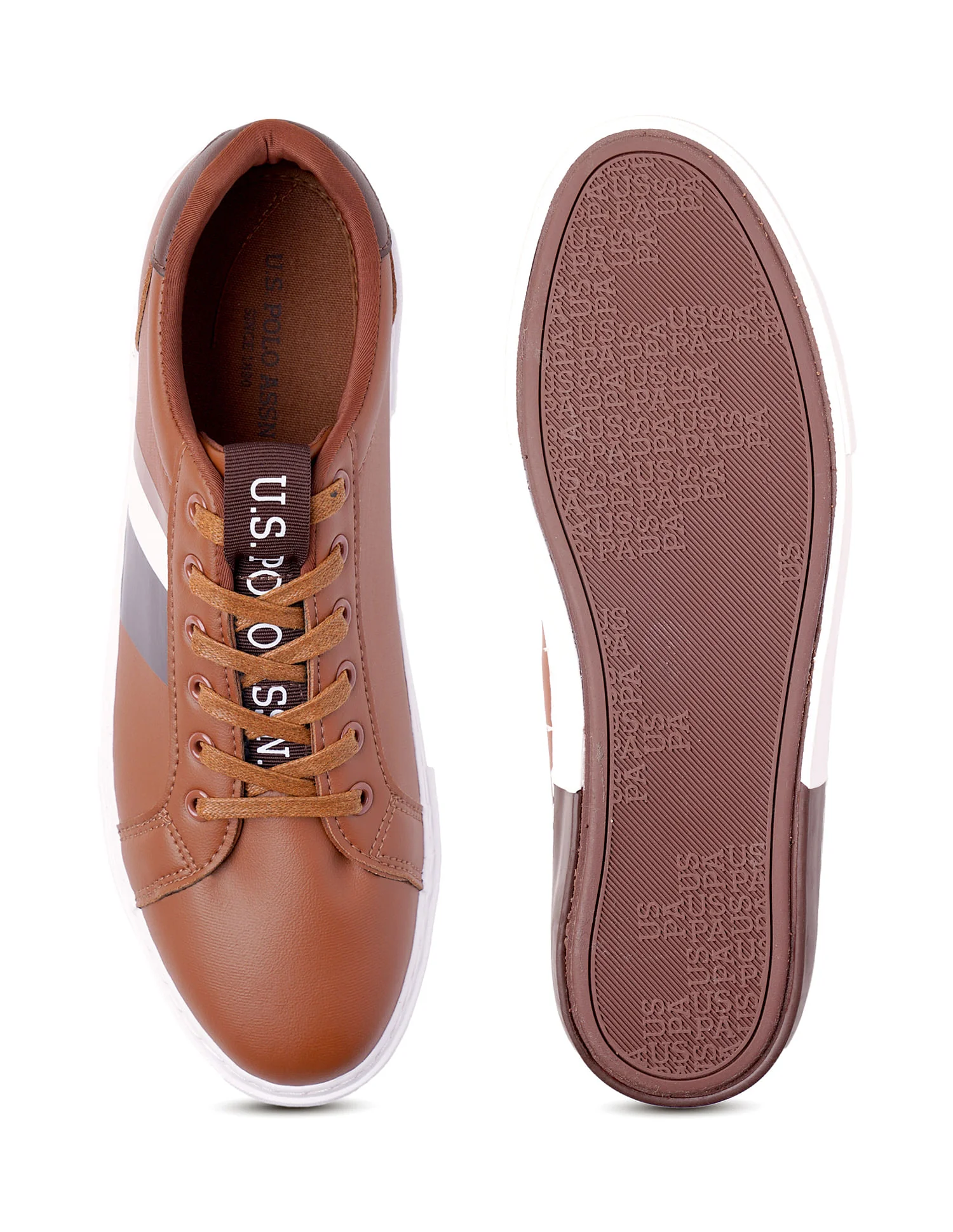 Men Brand Stripe Santos 2.0 Sneakers - Image 6