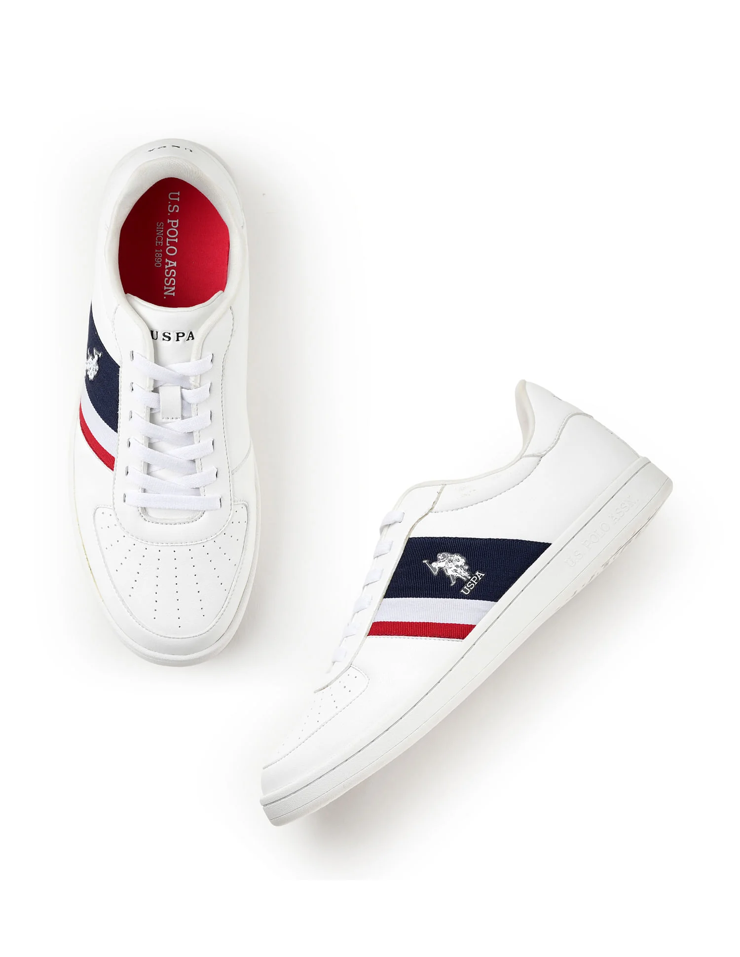 Men Aion White All Day Sneakers - Image 3