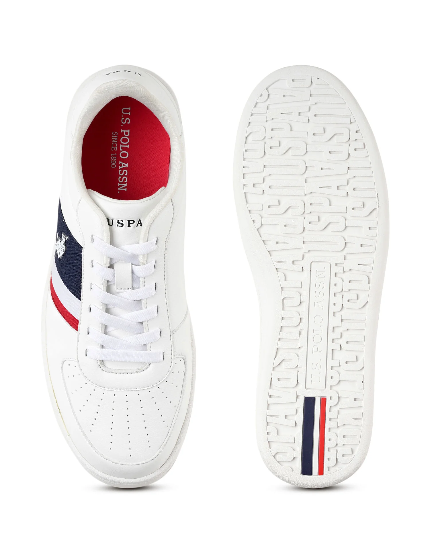 Men Aion White All Day Sneakers - Image 6