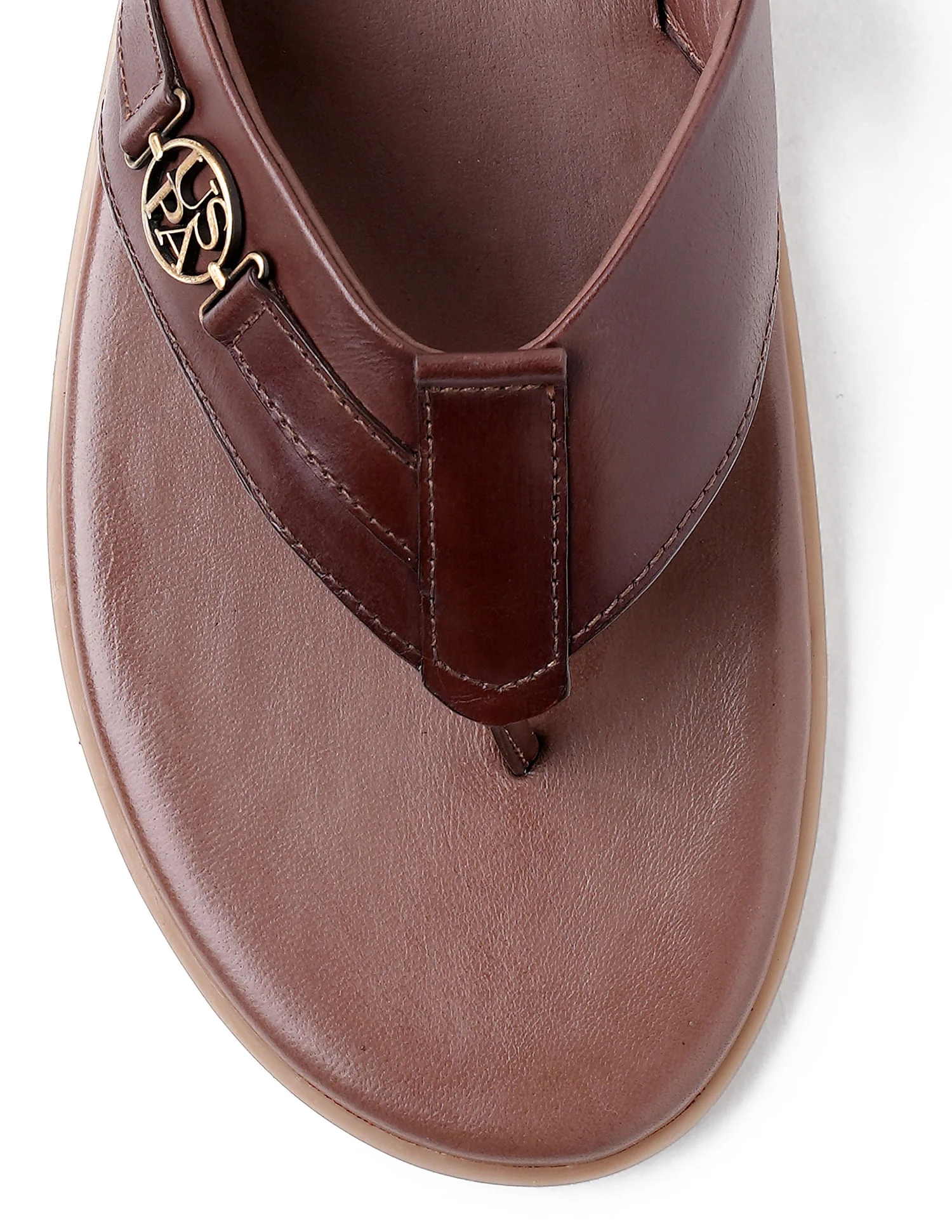 Men Broad Strap Abel Flip Flops - Image 9